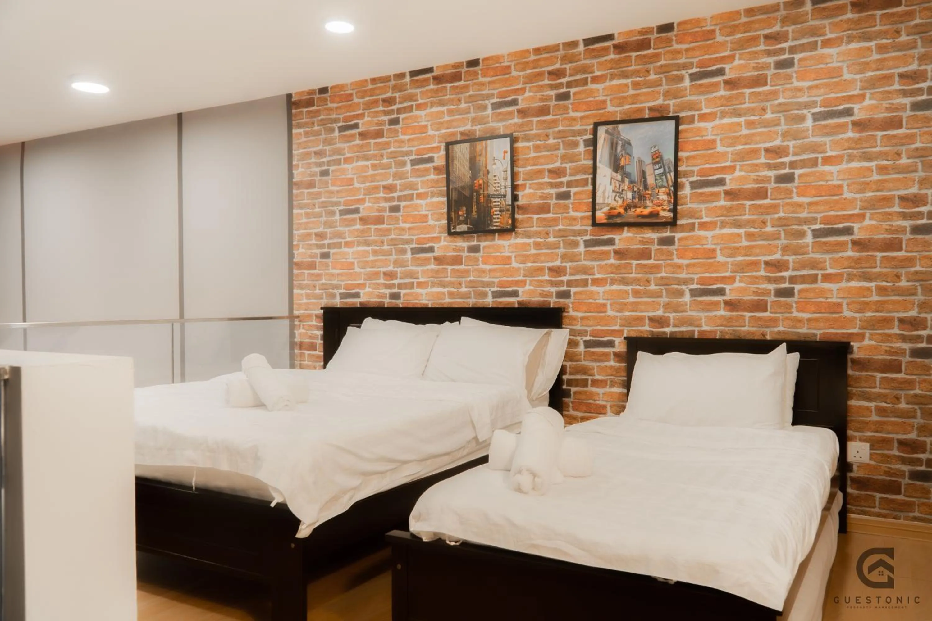 Bed in EkoCheras Cozy Suite by GUESTONIC