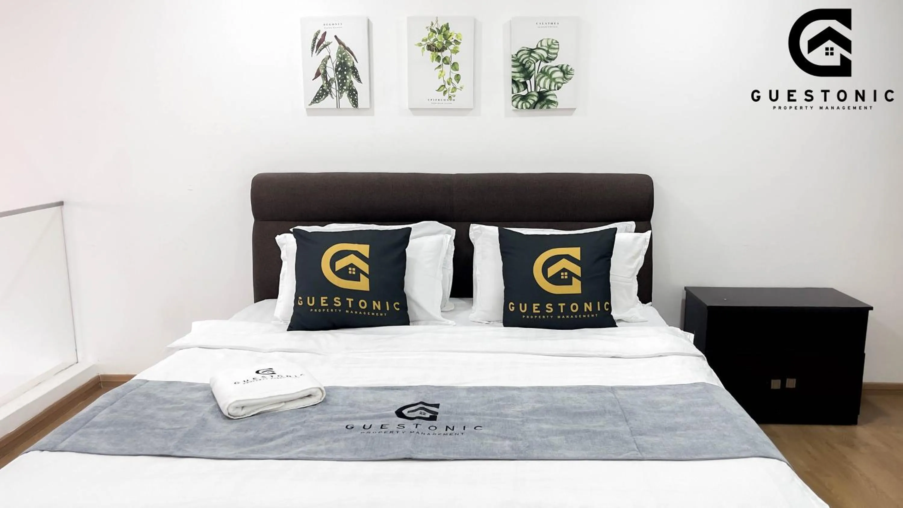 Bed in EkoCheras Cozy Suite by GUESTONIC