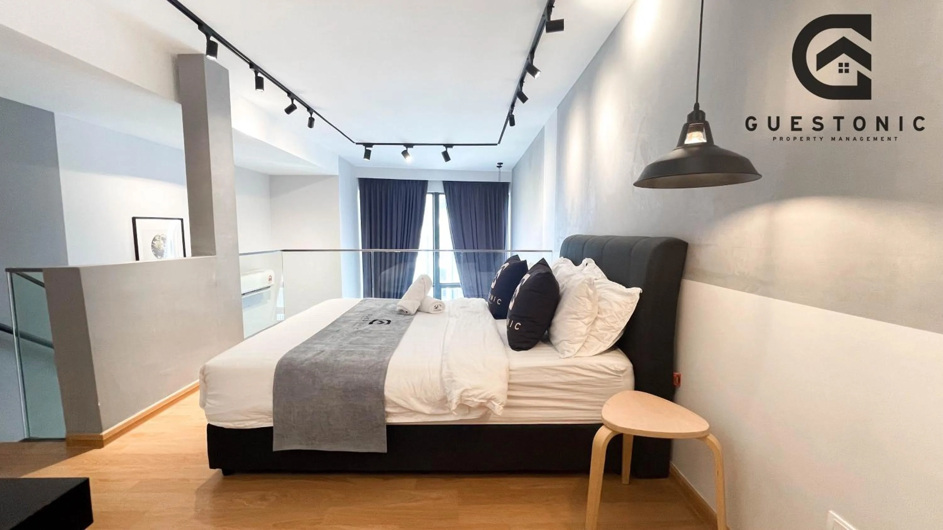 Bed in EkoCheras Cozy Suite by GUESTONIC