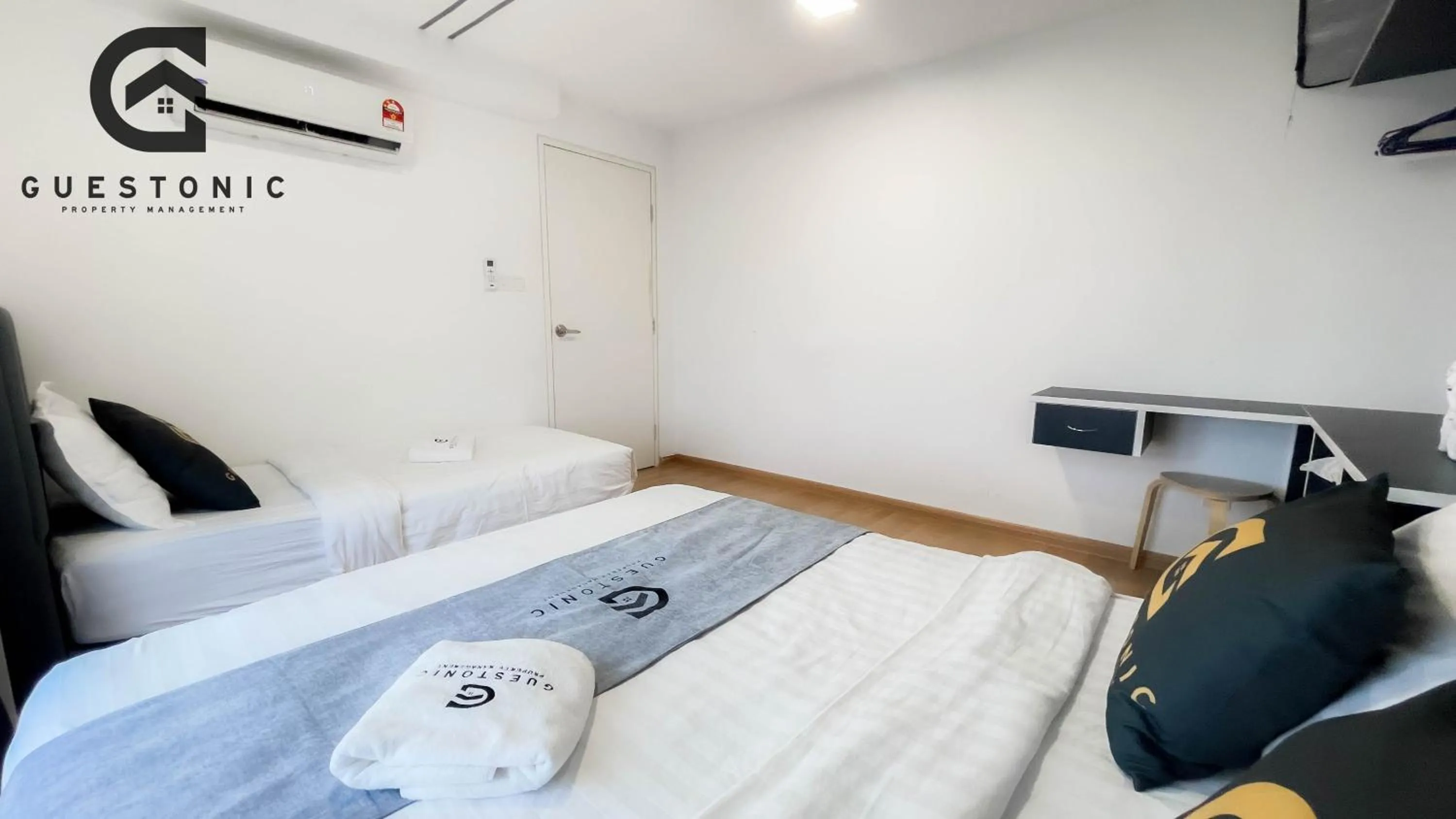 Bed in EkoCheras Cozy Suite by GUESTONIC