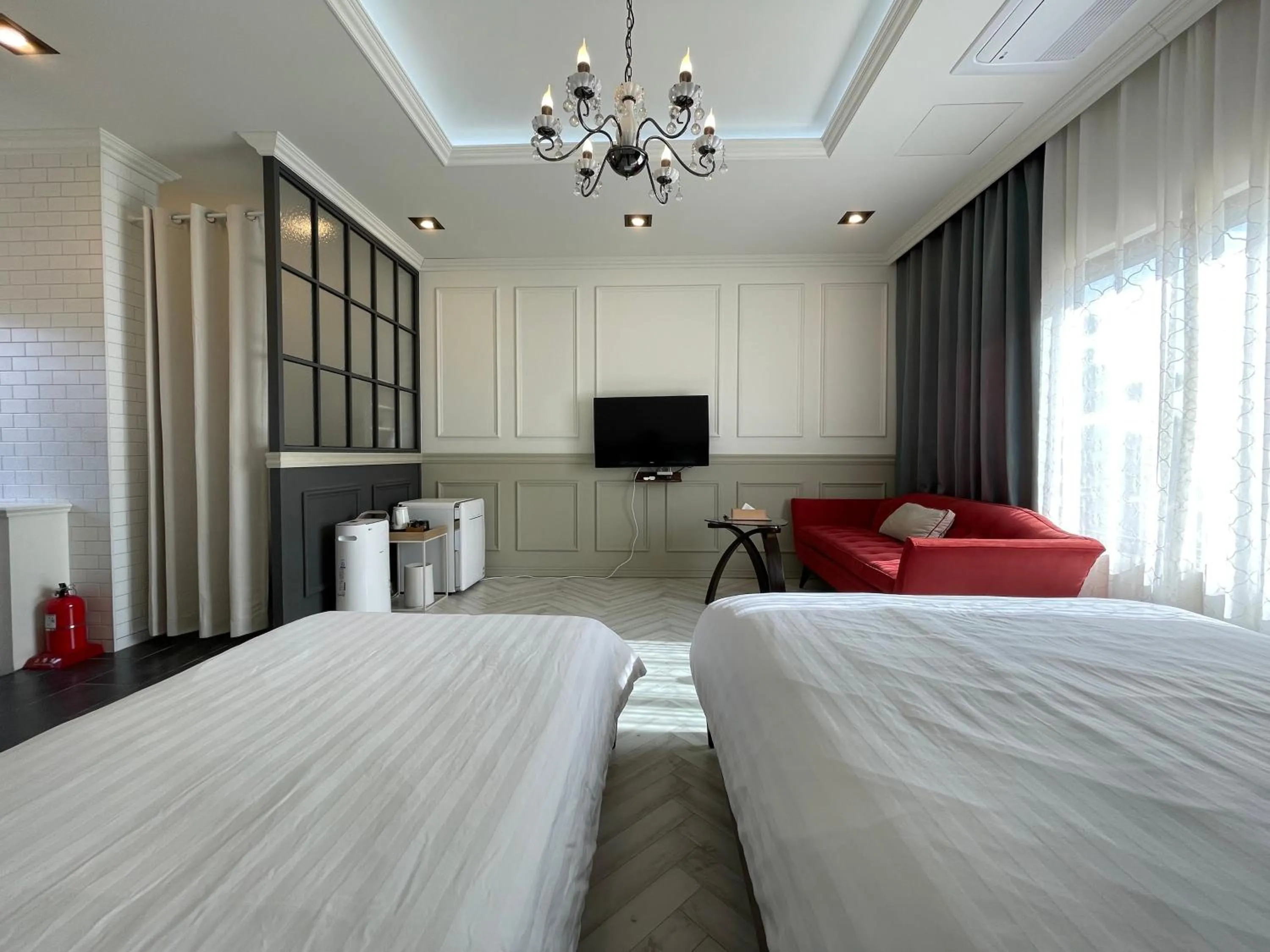 Bedroom, Bed in Jimi Stay