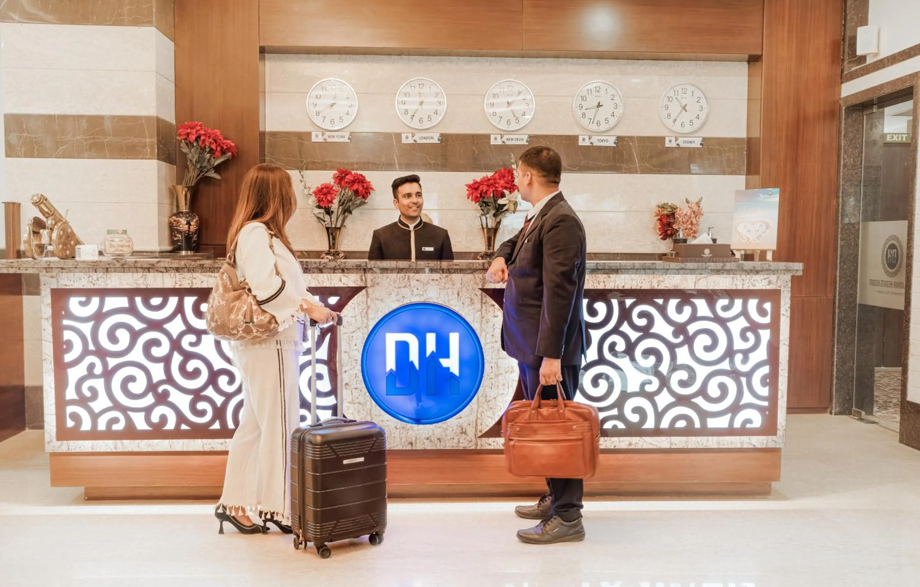 Lobby or reception in Dhauladhar Heights Resort