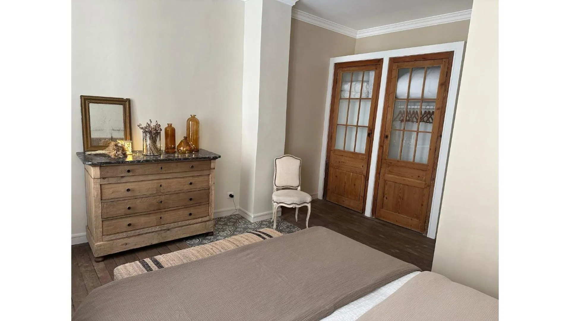 Bed in La maison du tripot