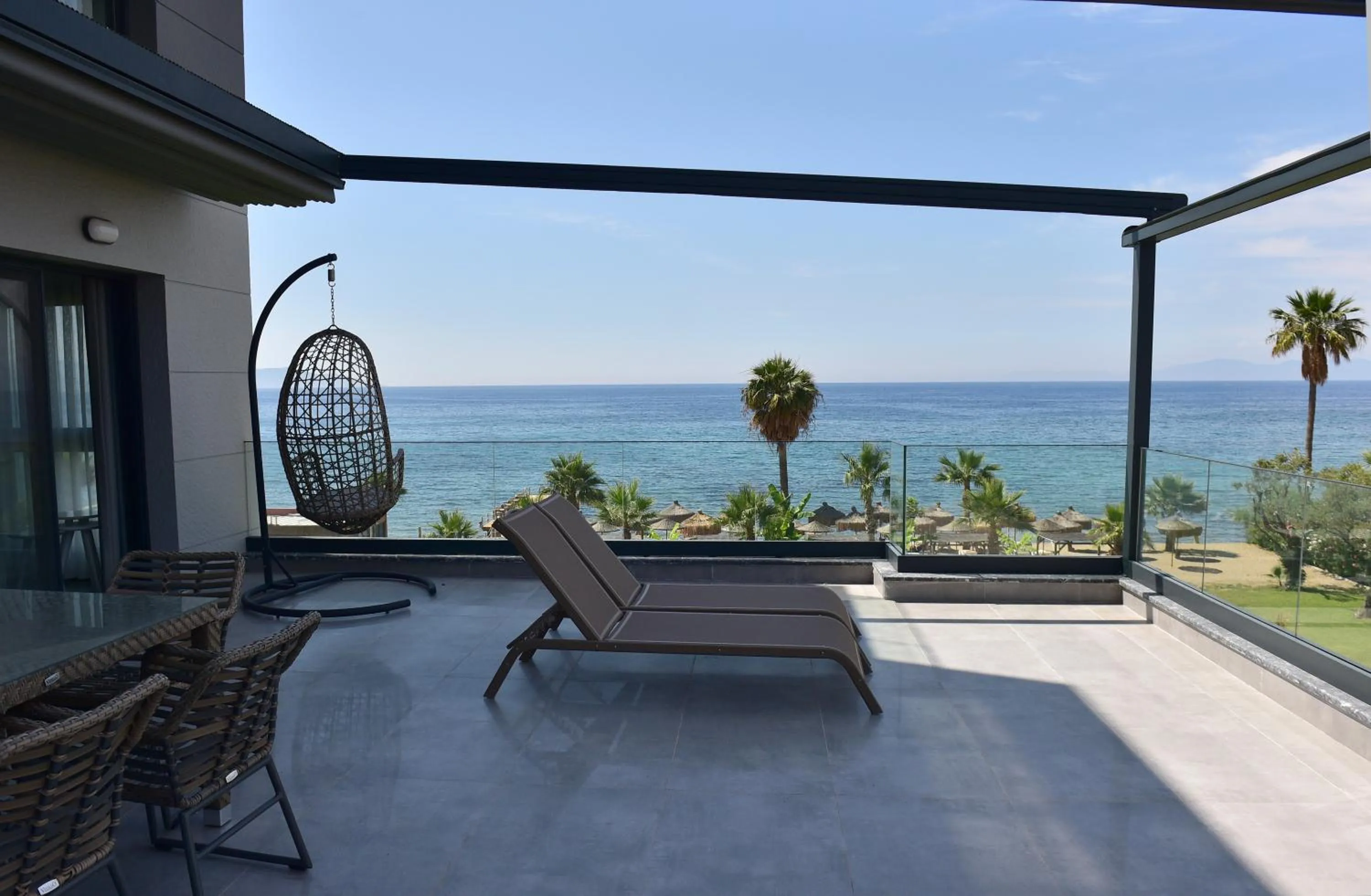 Balcony/Terrace in Artan Suites Tatil Evleri