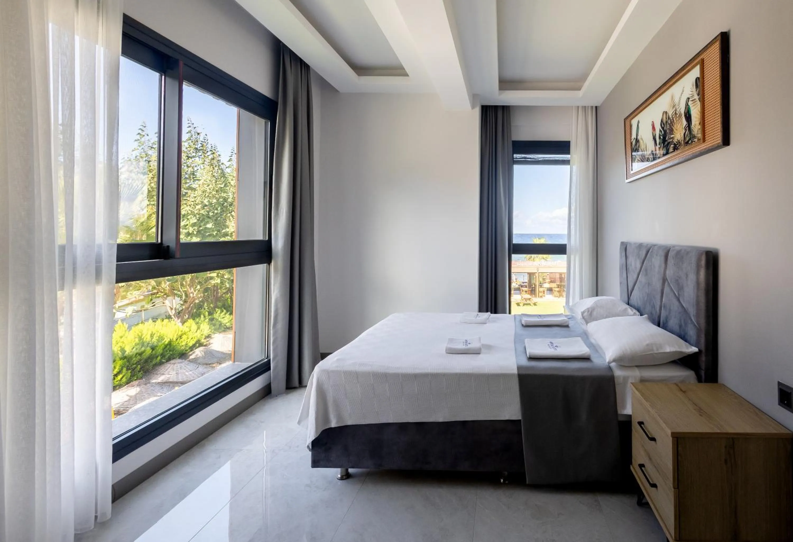 Bedroom, Bed in Artan Suites Tatil Evleri