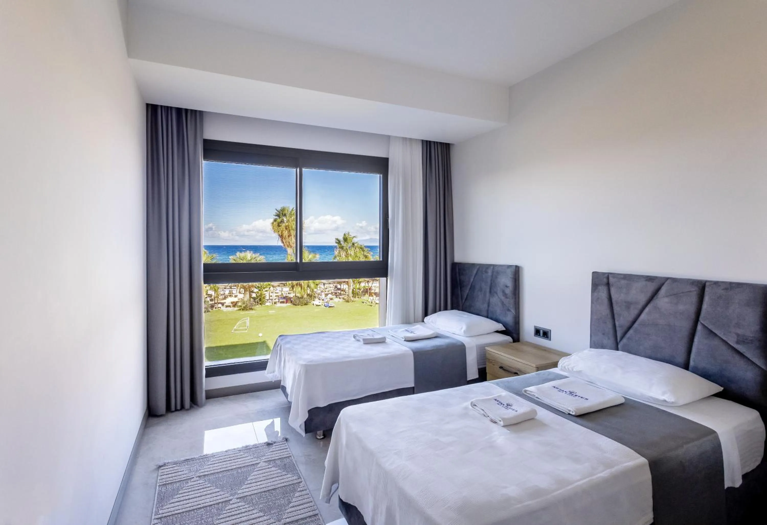 Bedroom, Bed in Artan Suites Tatil Evleri