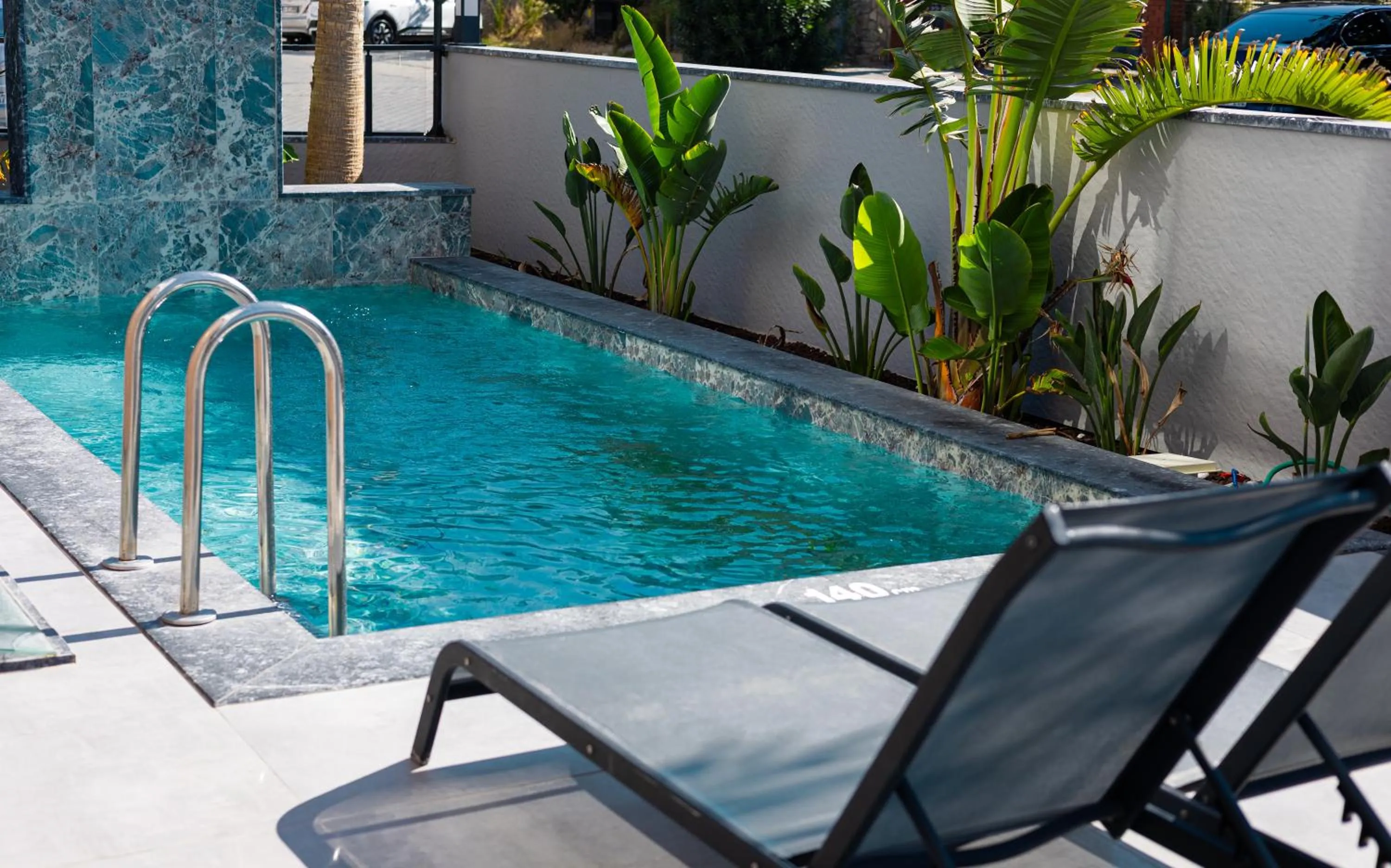 Pool view in Artan Suites Tatil Evleri