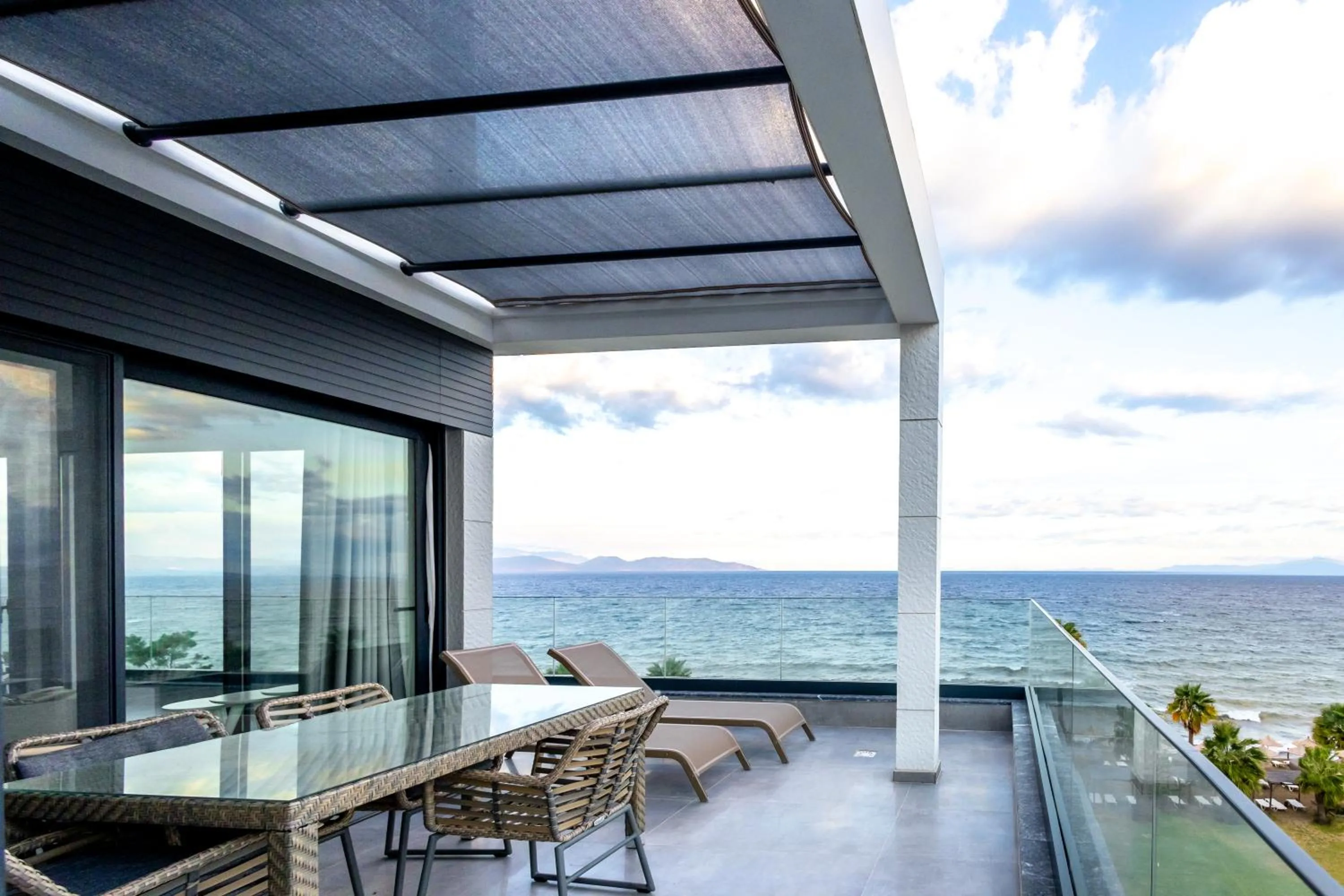 Balcony/Terrace in Artan Suites Tatil Evleri