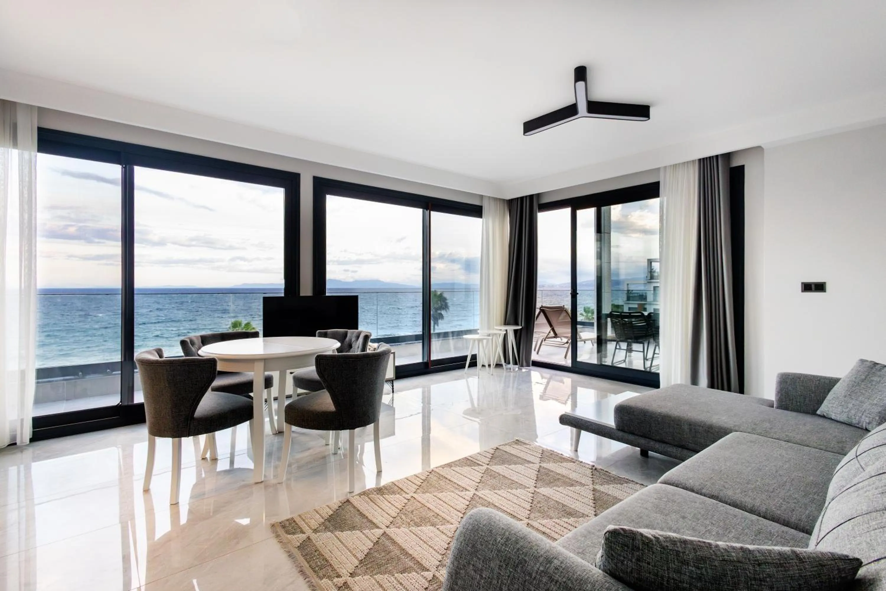 Living room in Artan Suites Tatil Evleri