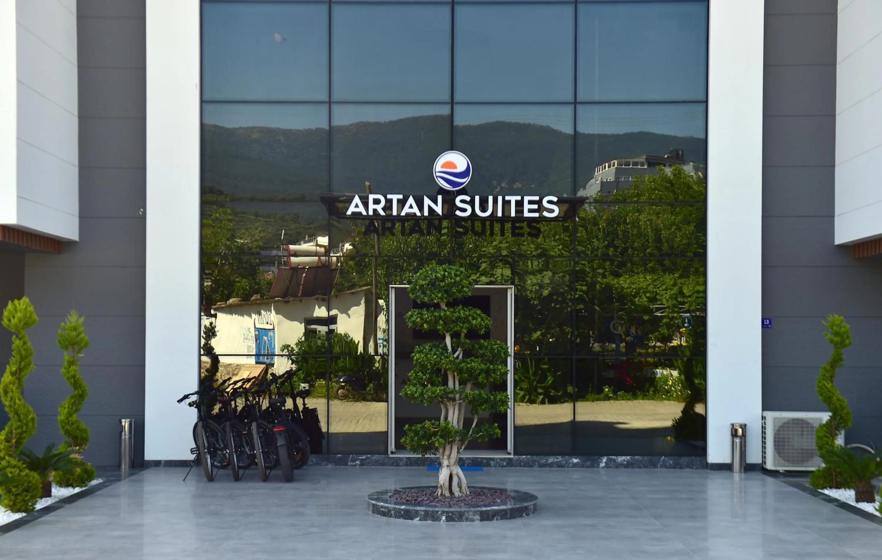 Property building in Artan Suites Tatil Evleri