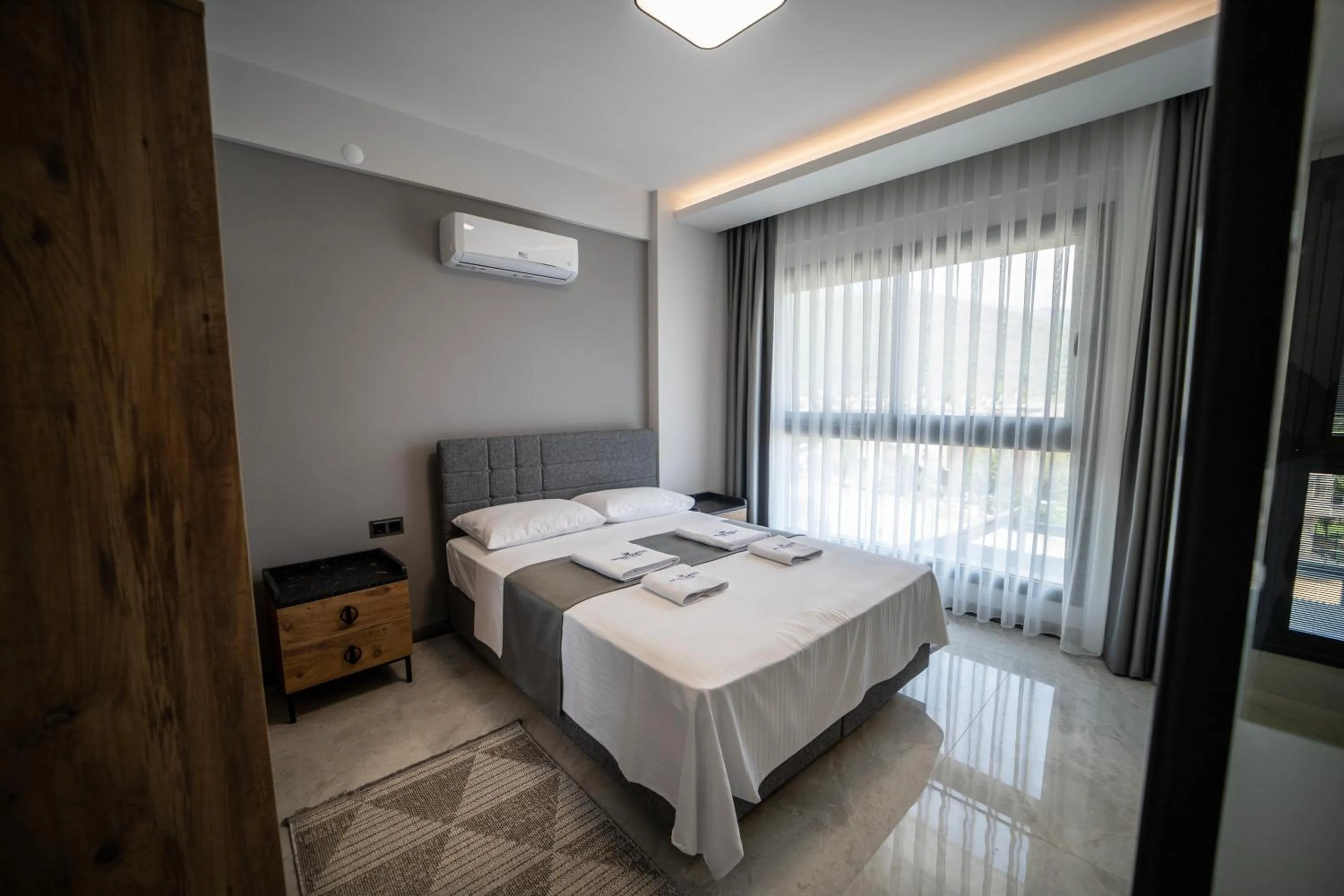 Bedroom, Bed in Artan Suites Tatil Evleri