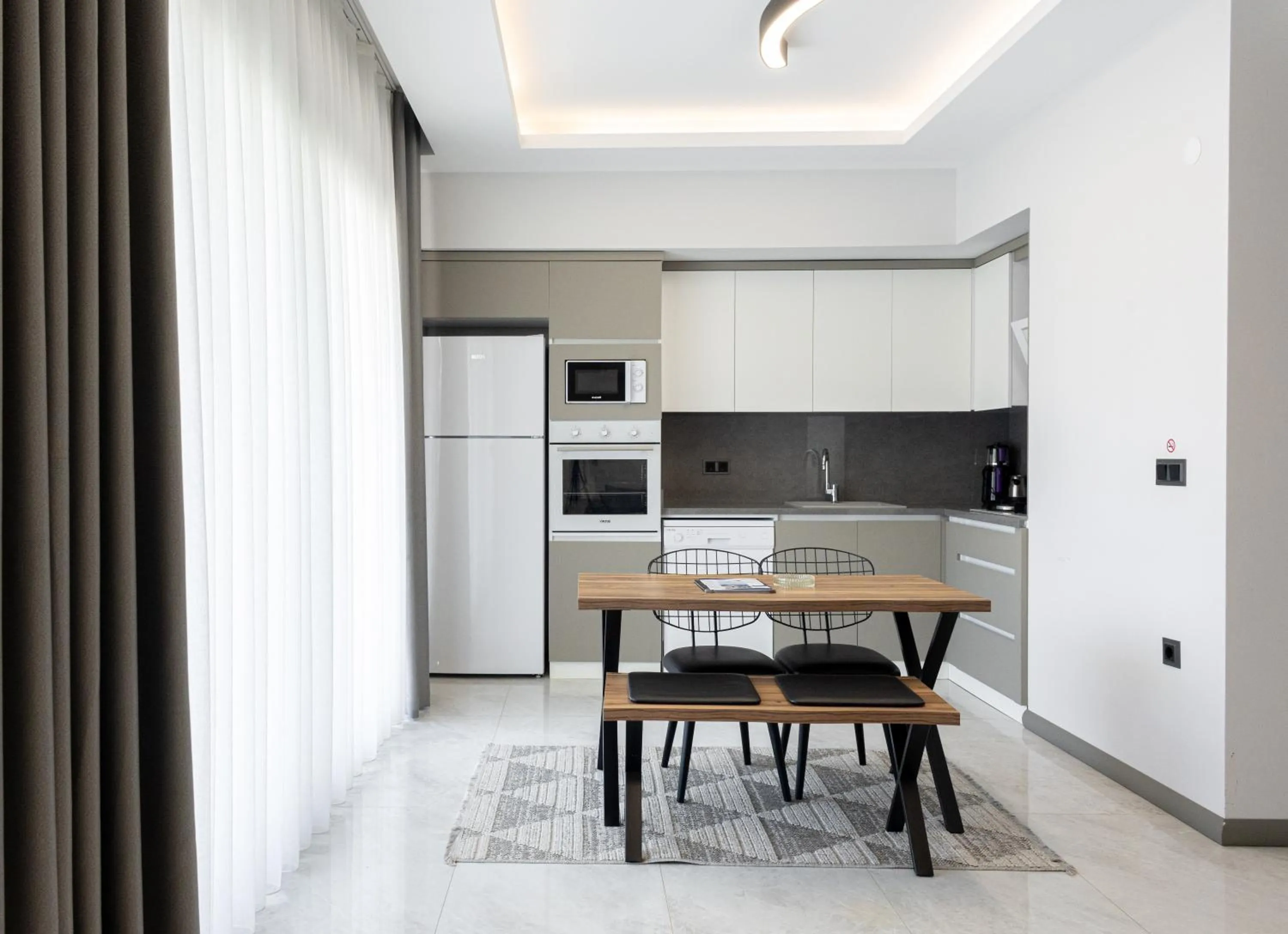 Dining area in Artan Suites Tatil Evleri