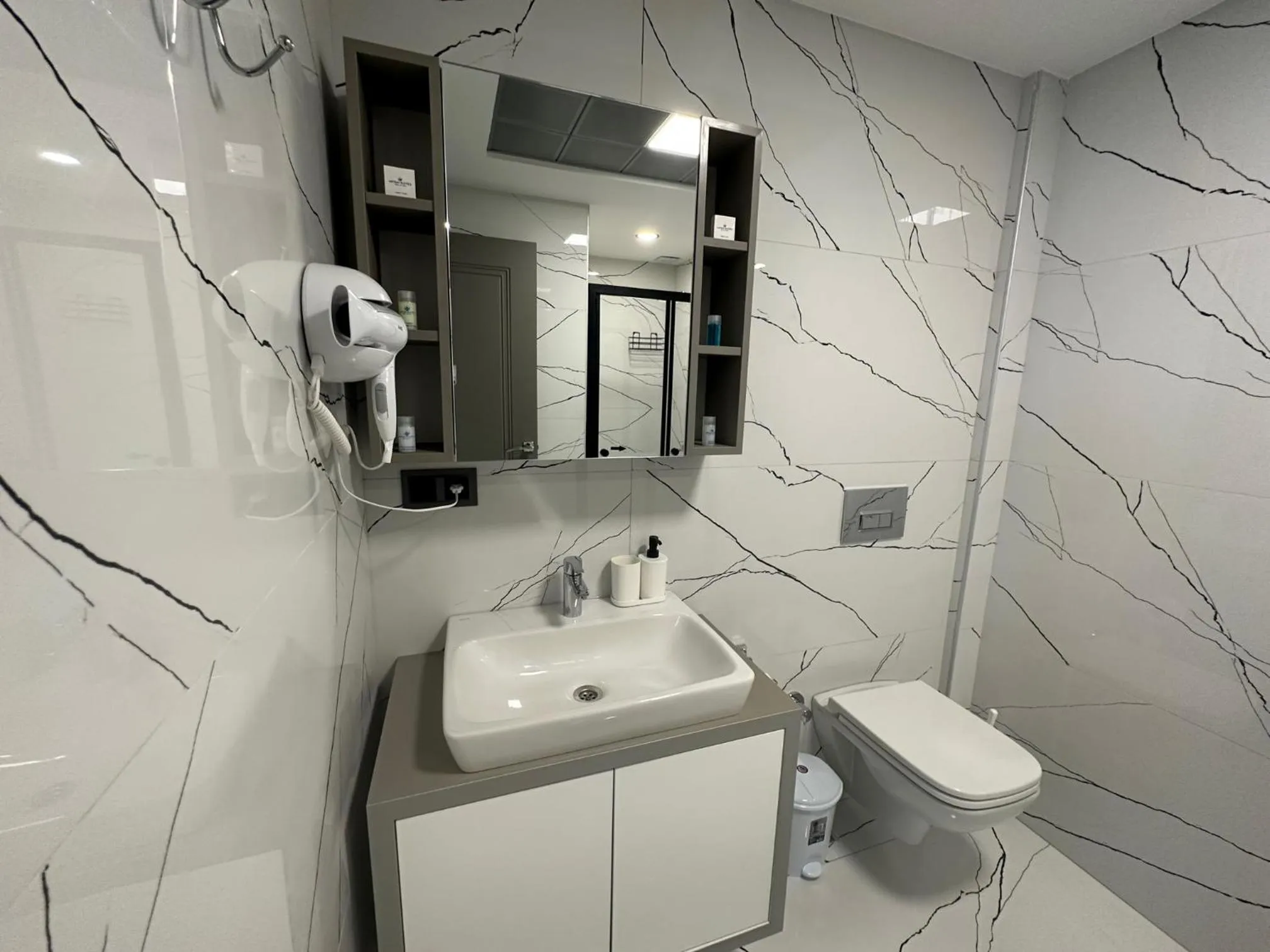 Toilet in Artan Suites Tatil Evleri