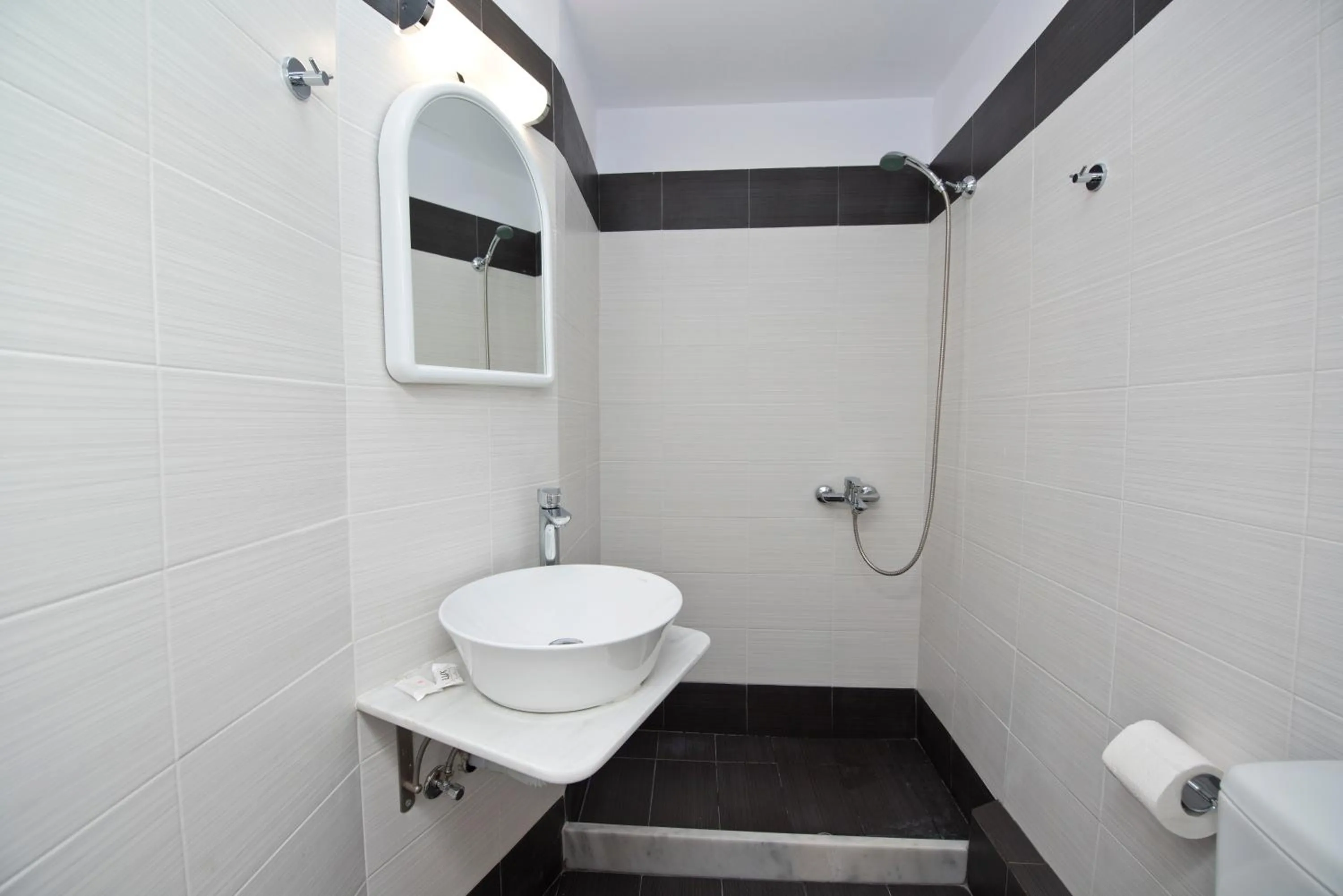 Bathroom in Karboni Hotel