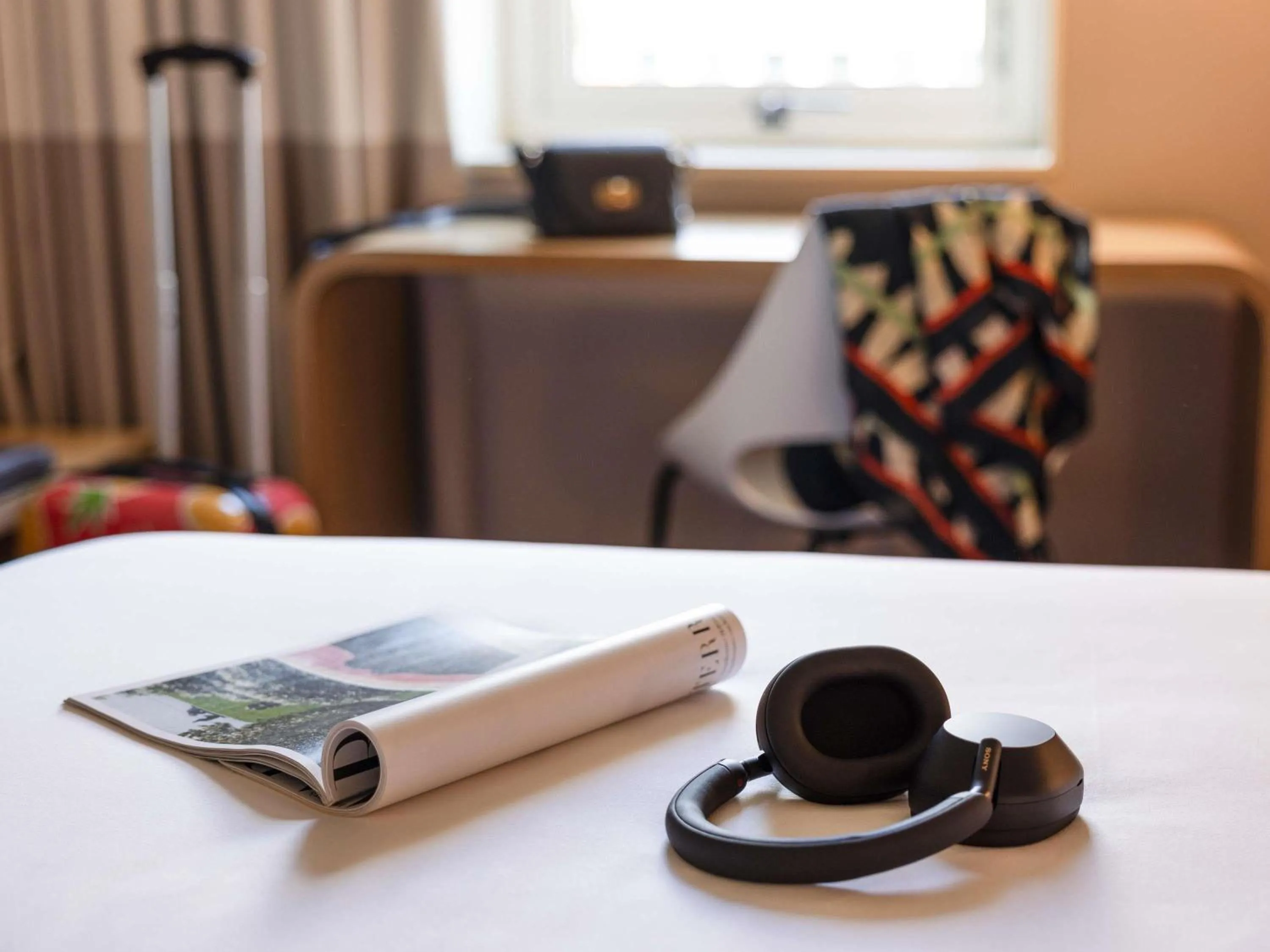 Bedroom in ibis Rotterdam City Centre