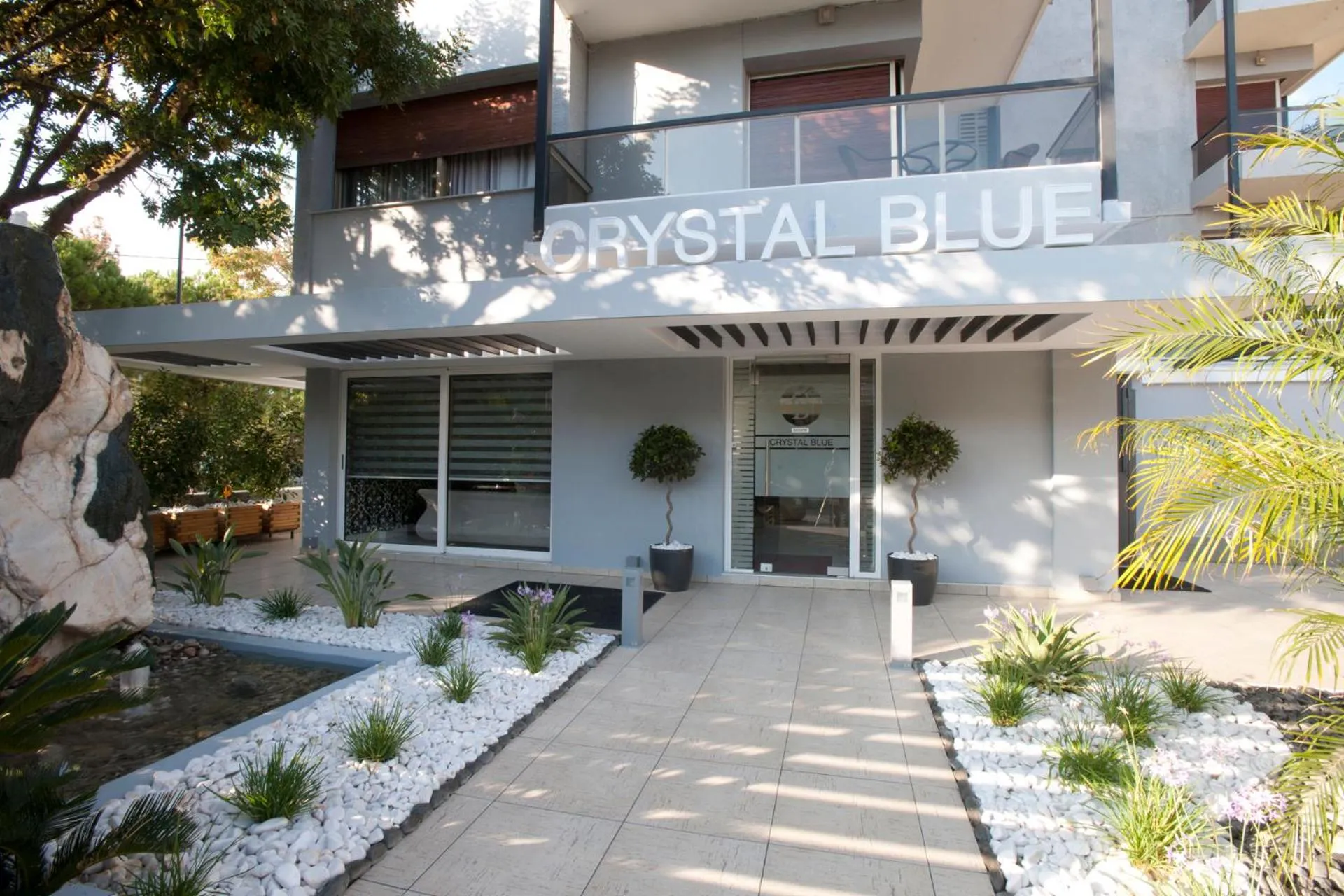 Property building in The Crystal Blue Hotel