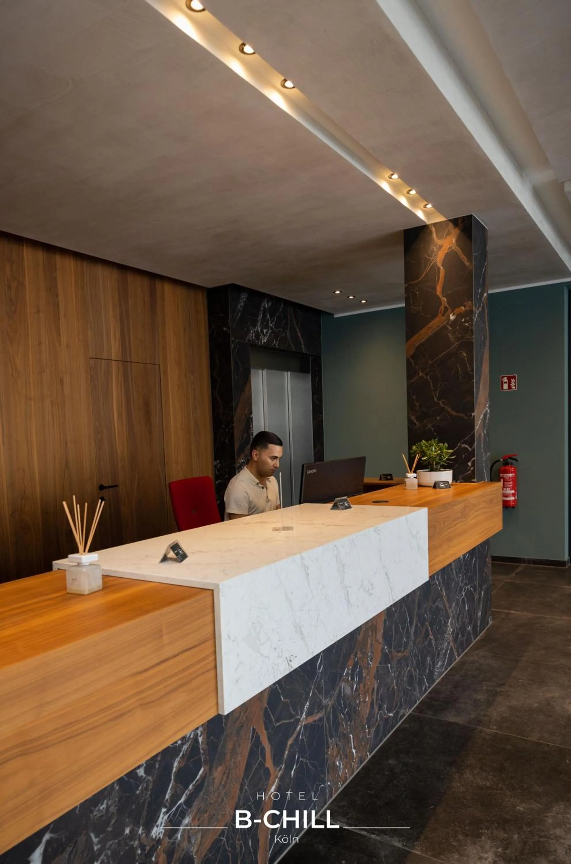 Lobby or reception in B-Chill Cologne