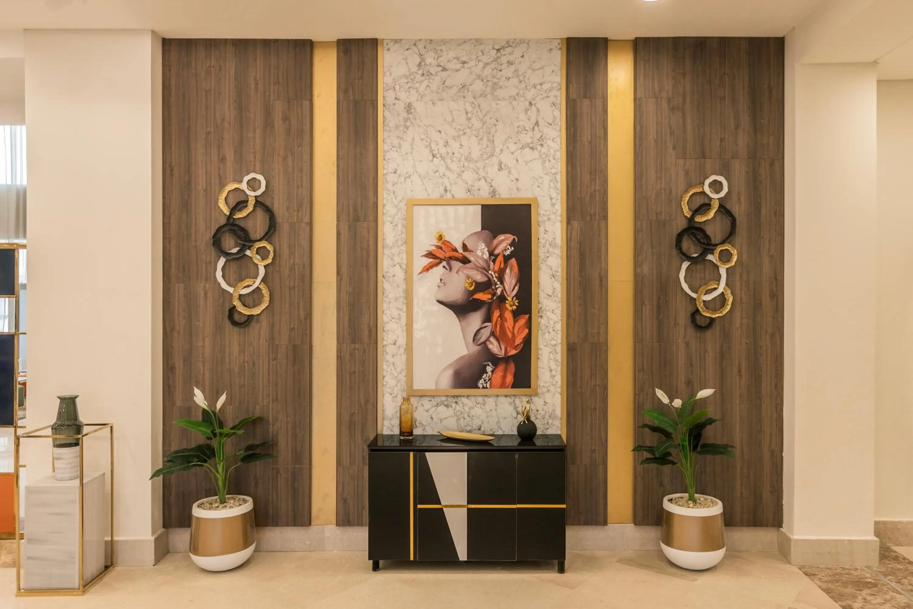 Decorative detail in Gewan Resort New Alamein