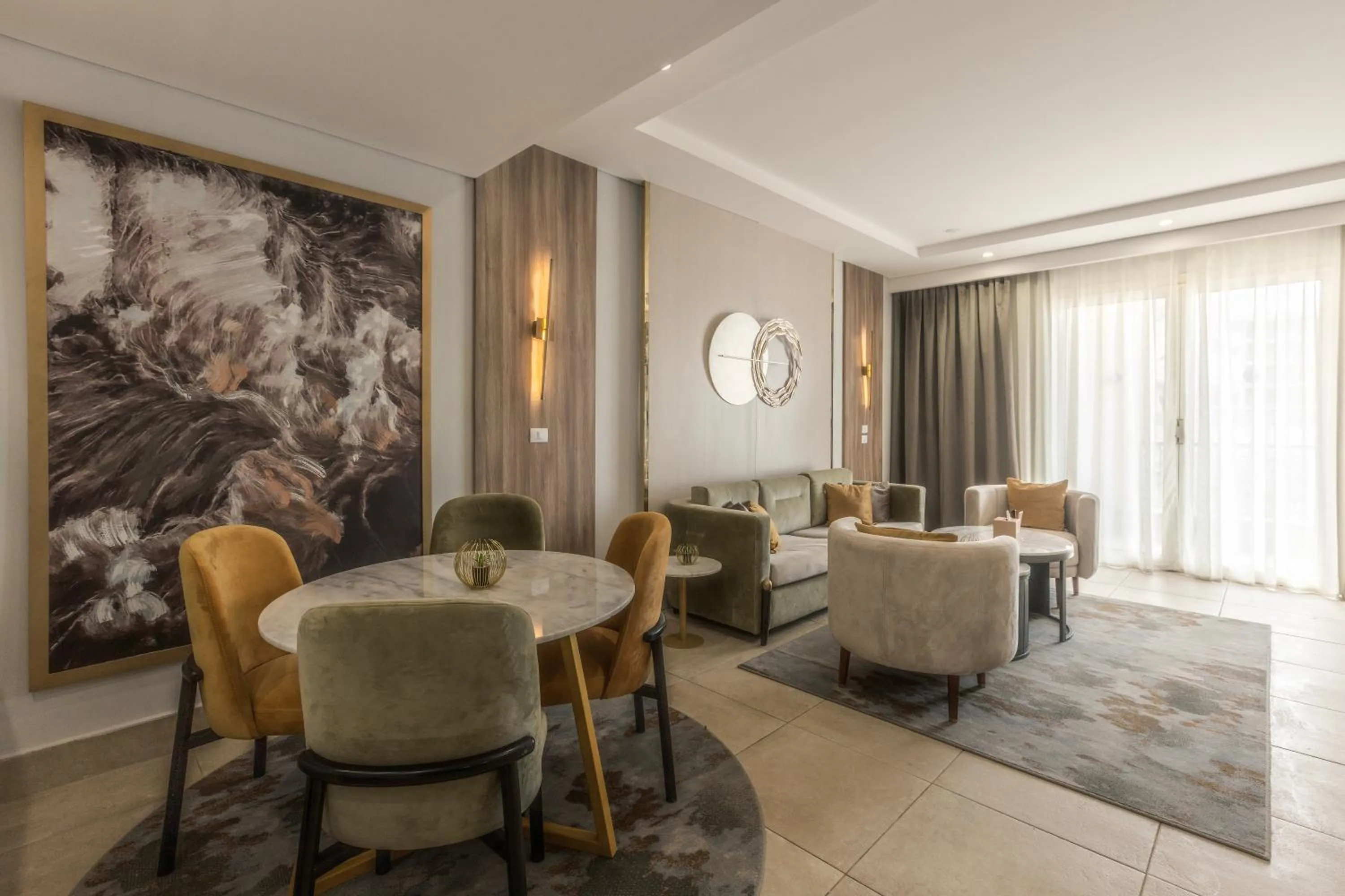 Living room in Gewan Resort New Alamein