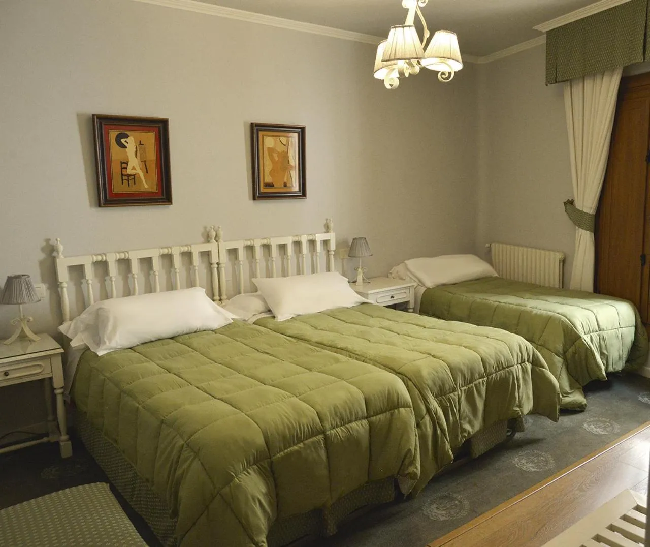 Bed in Hotel Tres Carabelas