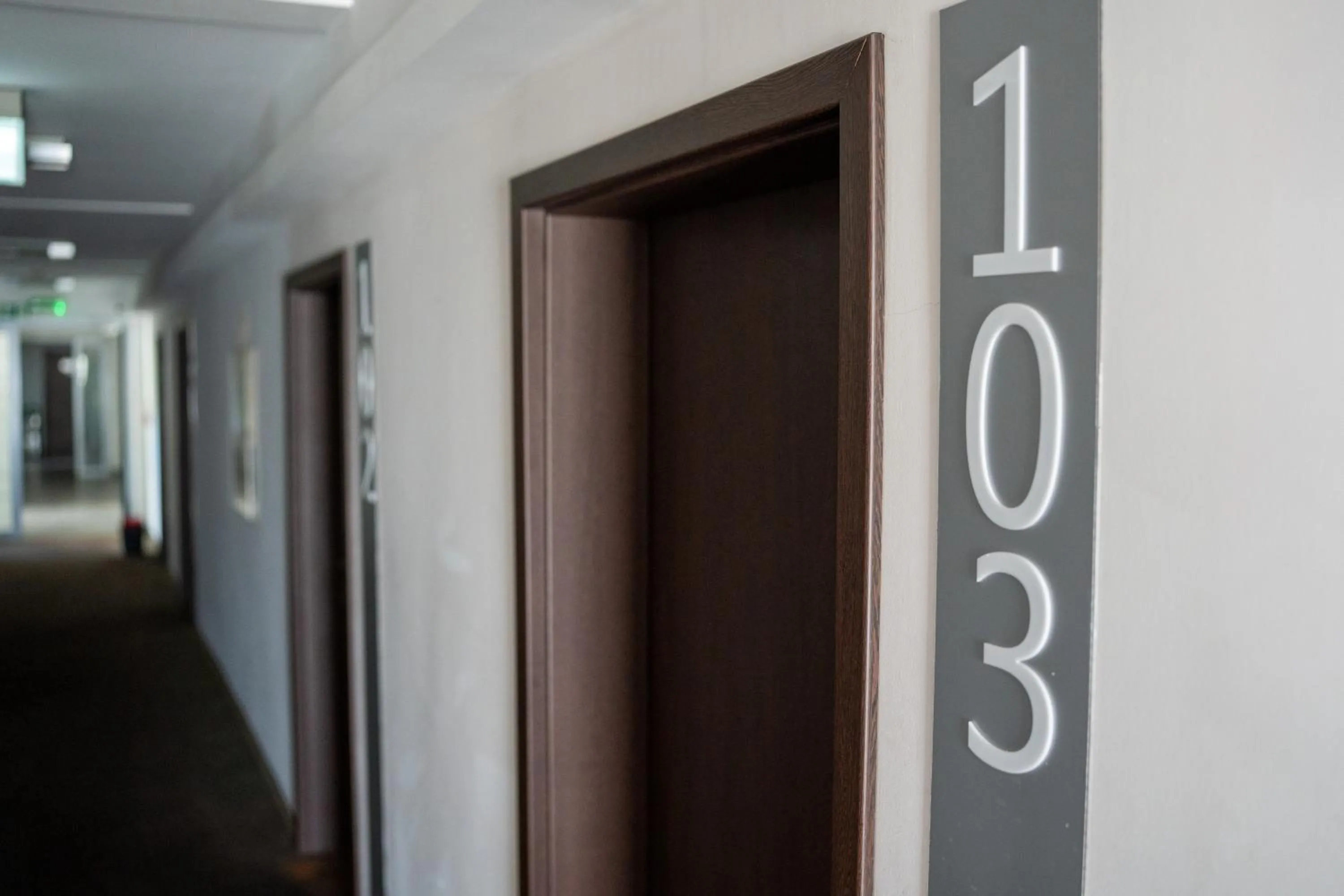 Text overlay in Aparthotel Strefa Budget