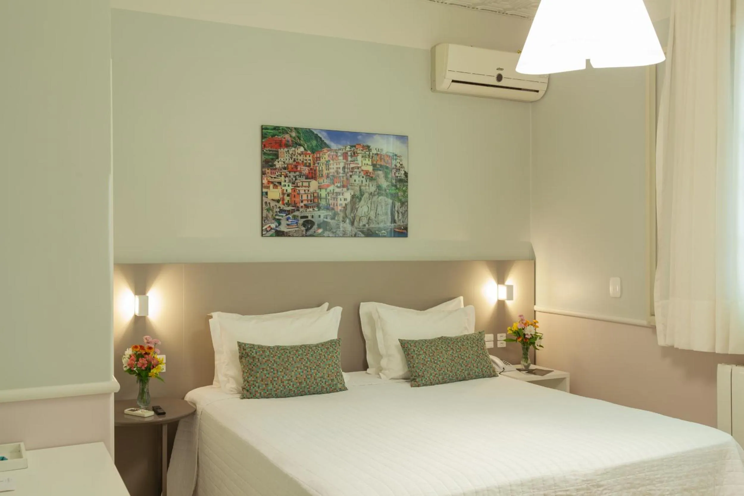 Bed in Hotel Casacurta