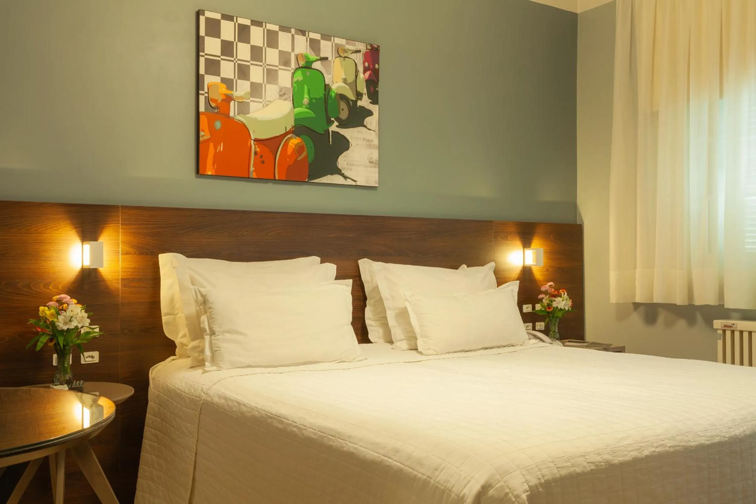 Bed in Hotel Casacurta