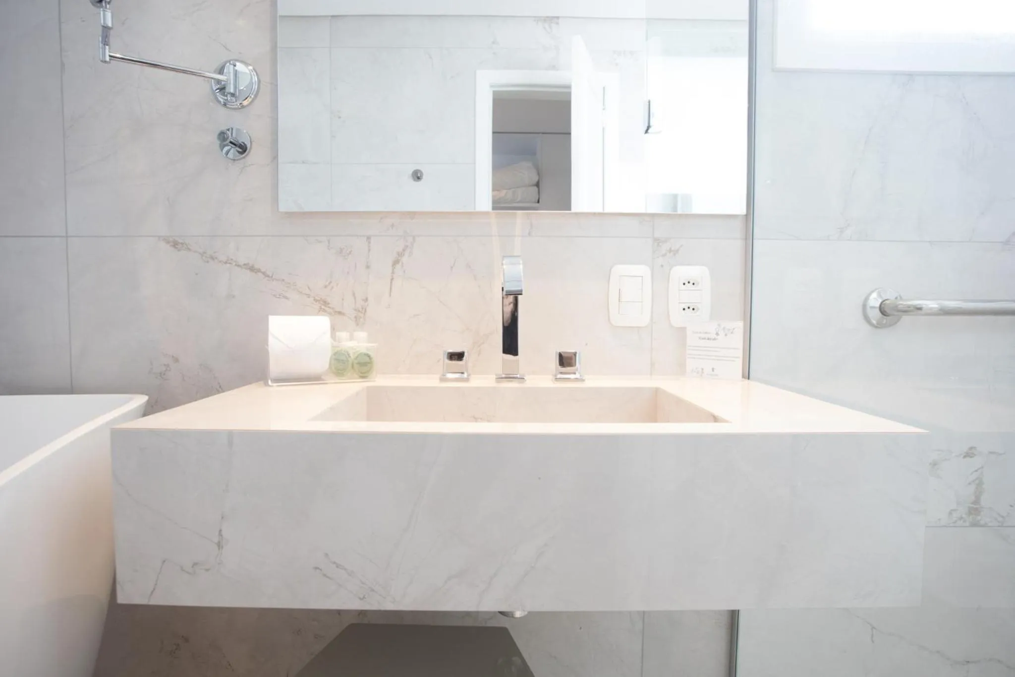 Bathroom in Hotel Casacurta