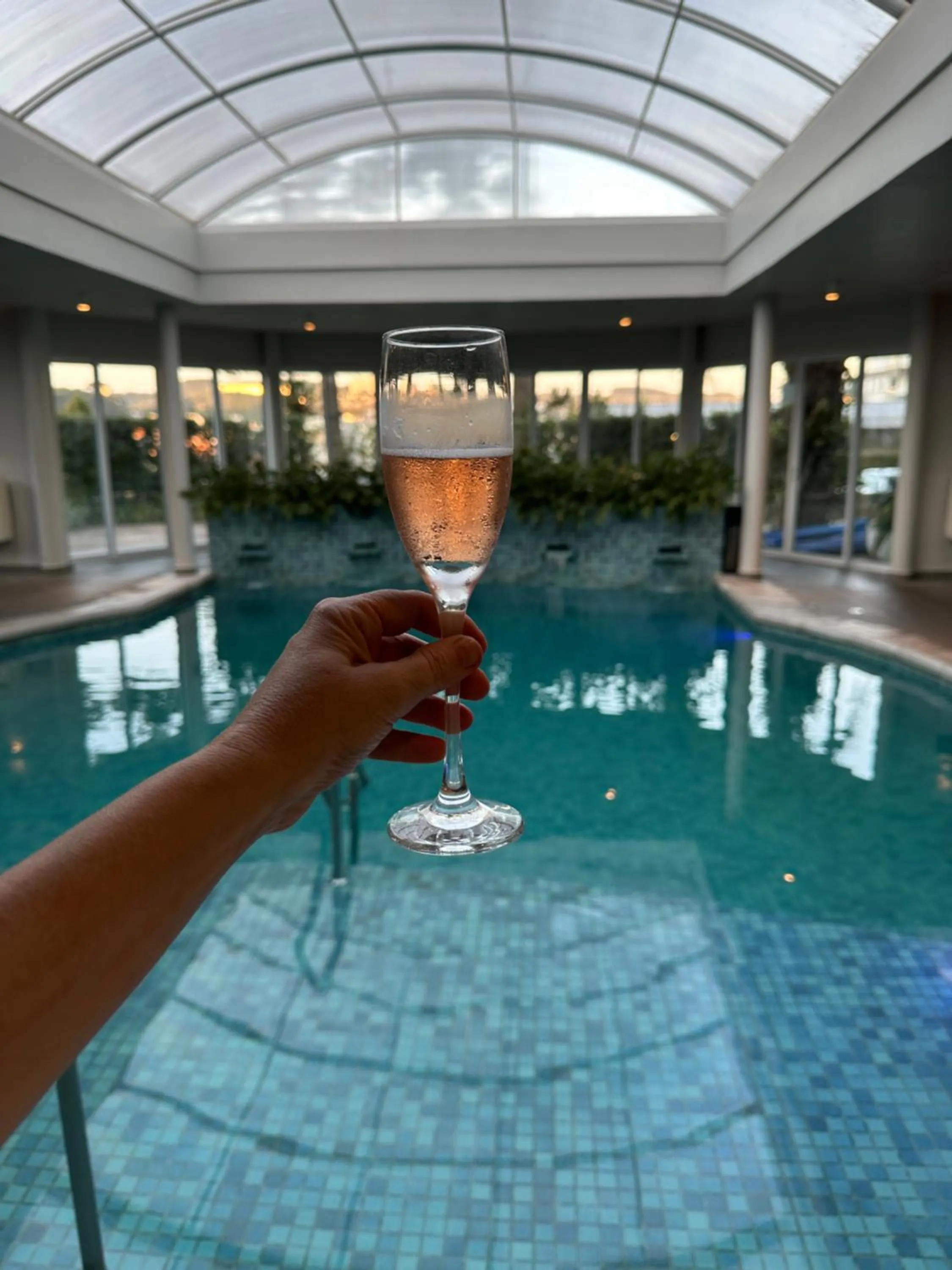 Swimming pool in Hotel Casacurta