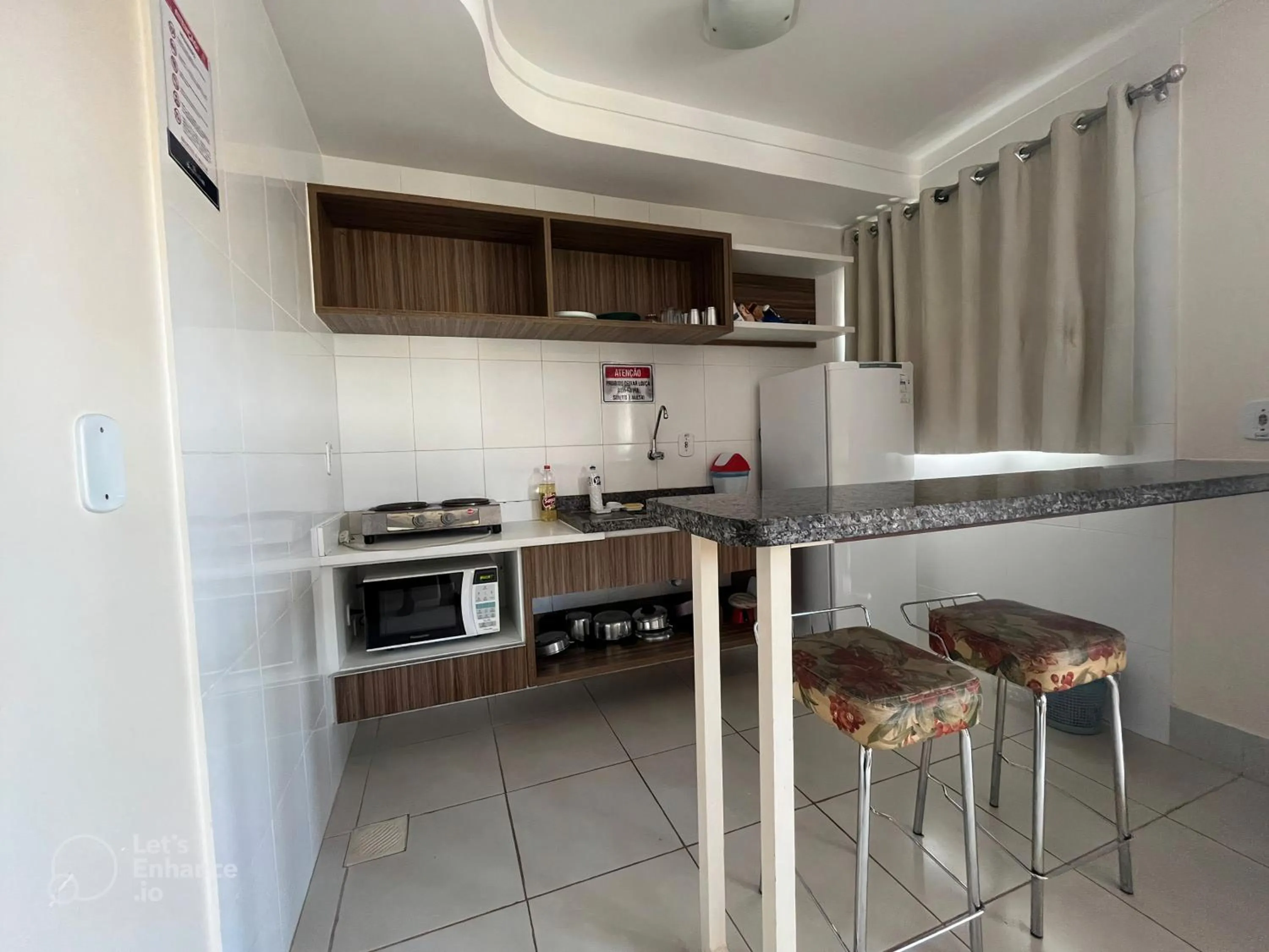 Communal kitchen in Lacqua diRoma Caldas Novas