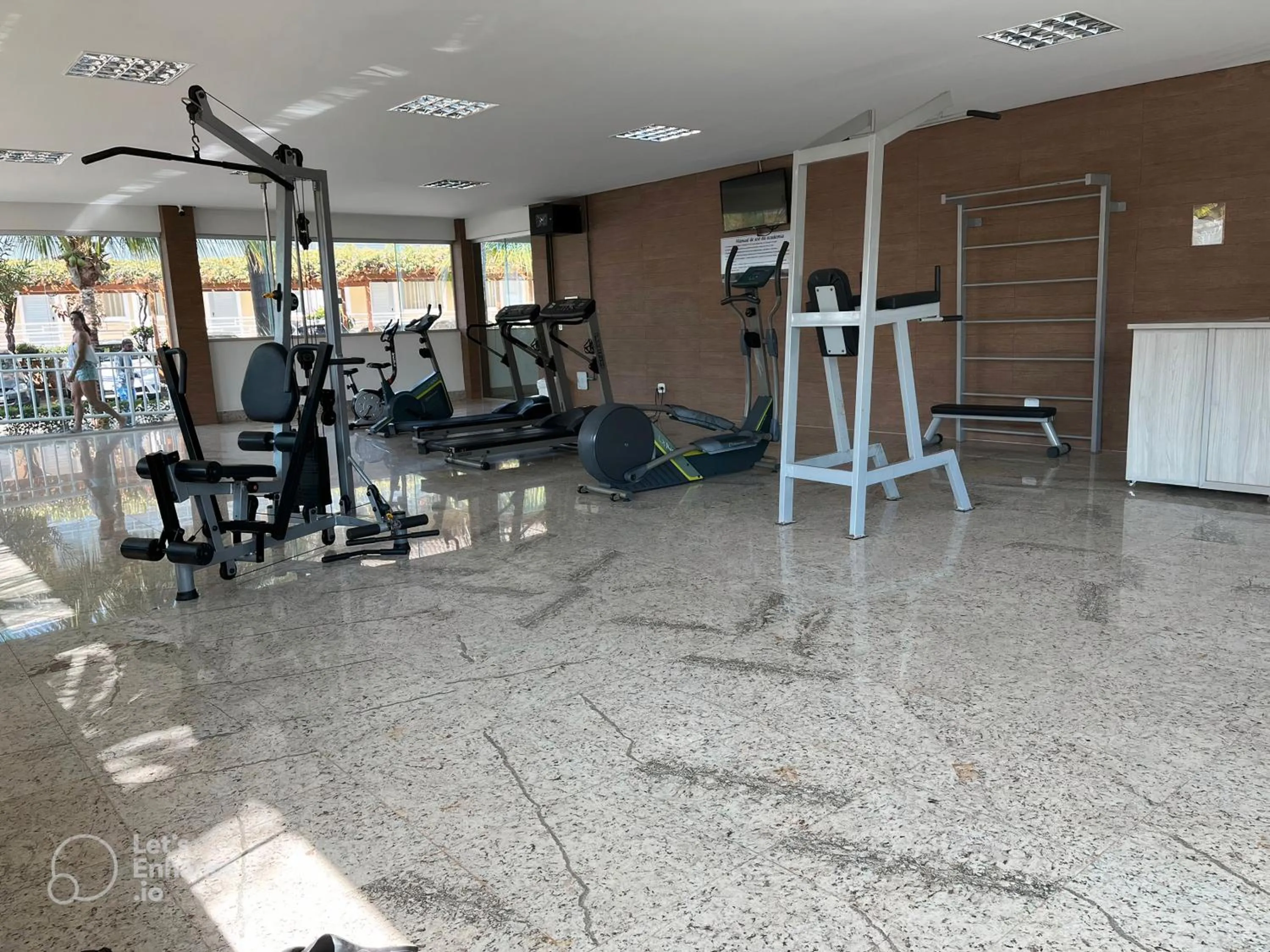 Fitness centre/facilities in Lacqua diRoma Caldas Novas