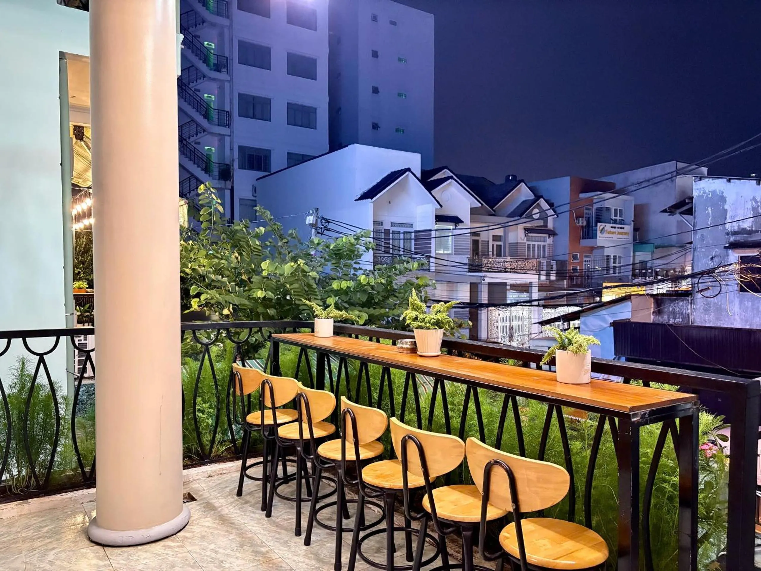 Balcony/Terrace in BÊ TÔNG RESIDENCES HOMESTAY