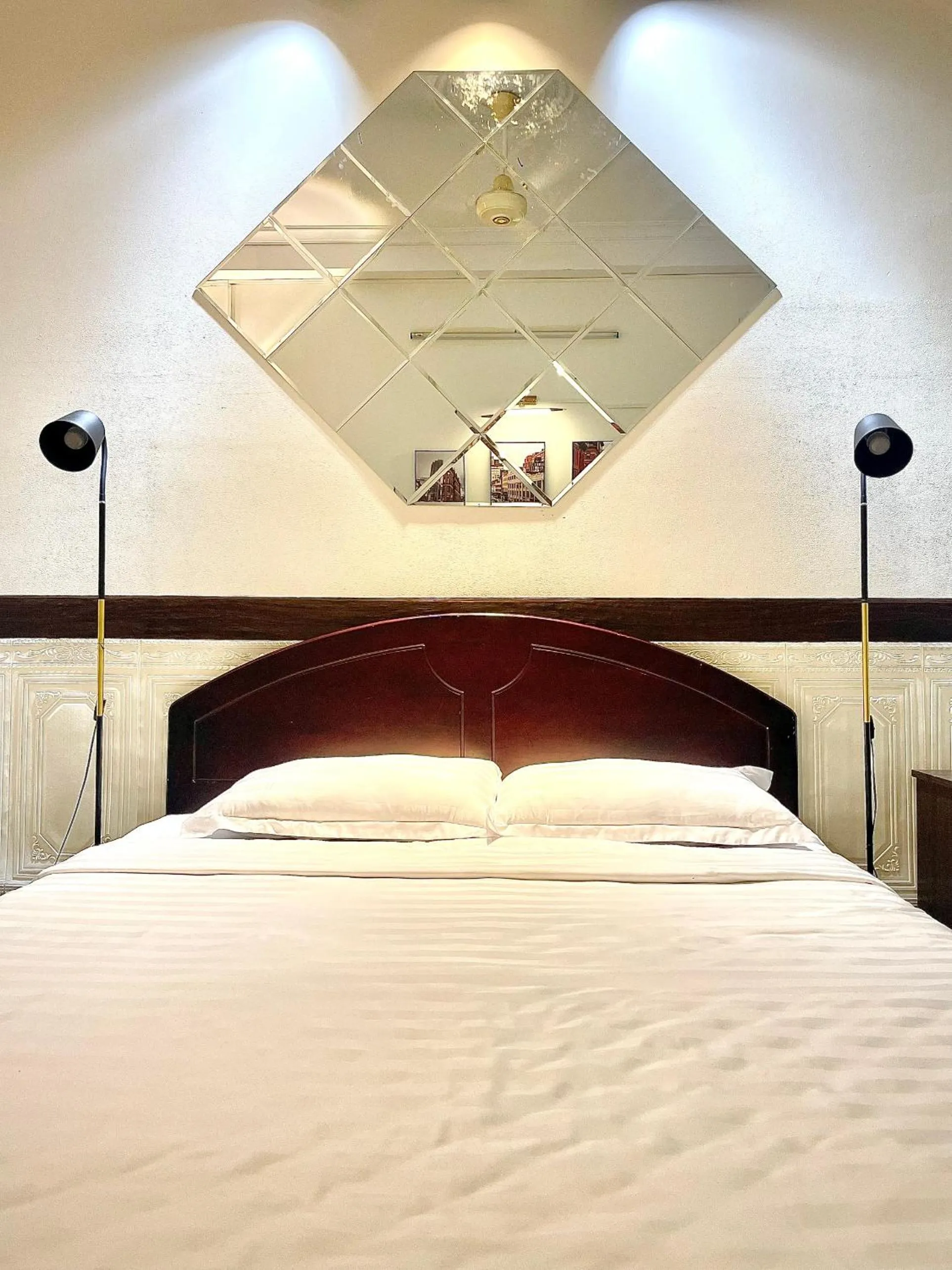 Bed in BÊ TÔNG RESIDENCES HOMESTAY