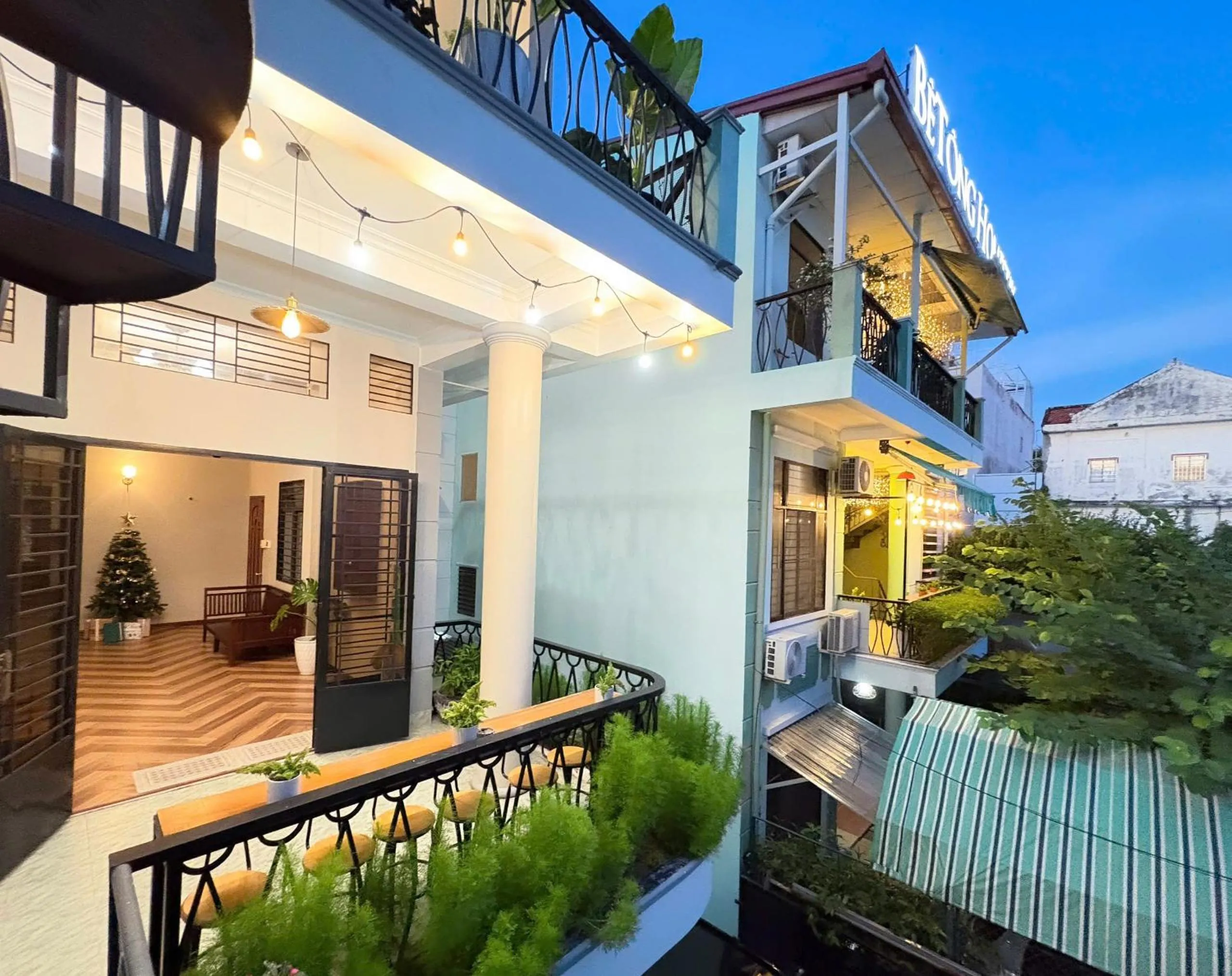 Balcony/Terrace in BÊ TÔNG RESIDENCES HOMESTAY