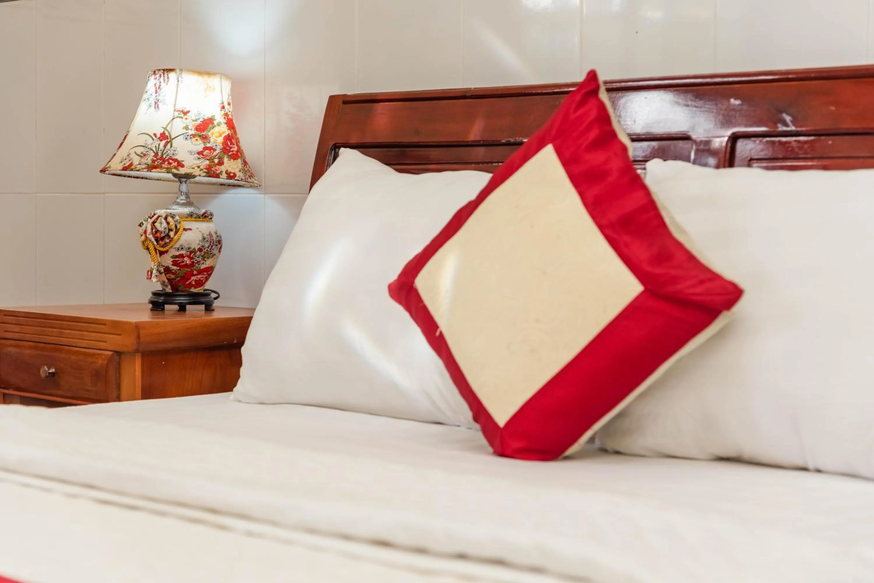 Bed in Nhat Lan Resort