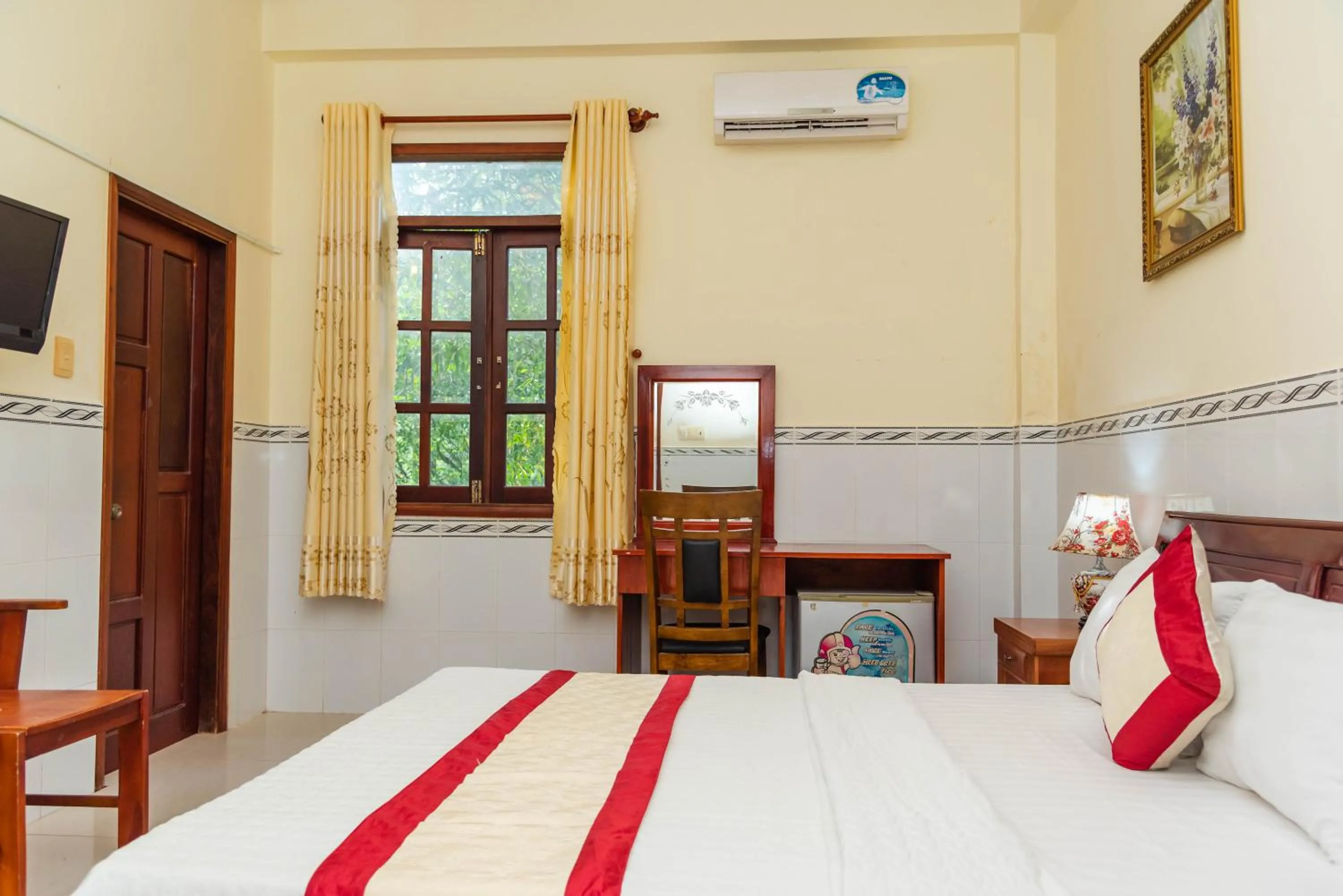 Bed in Nhat Lan Resort