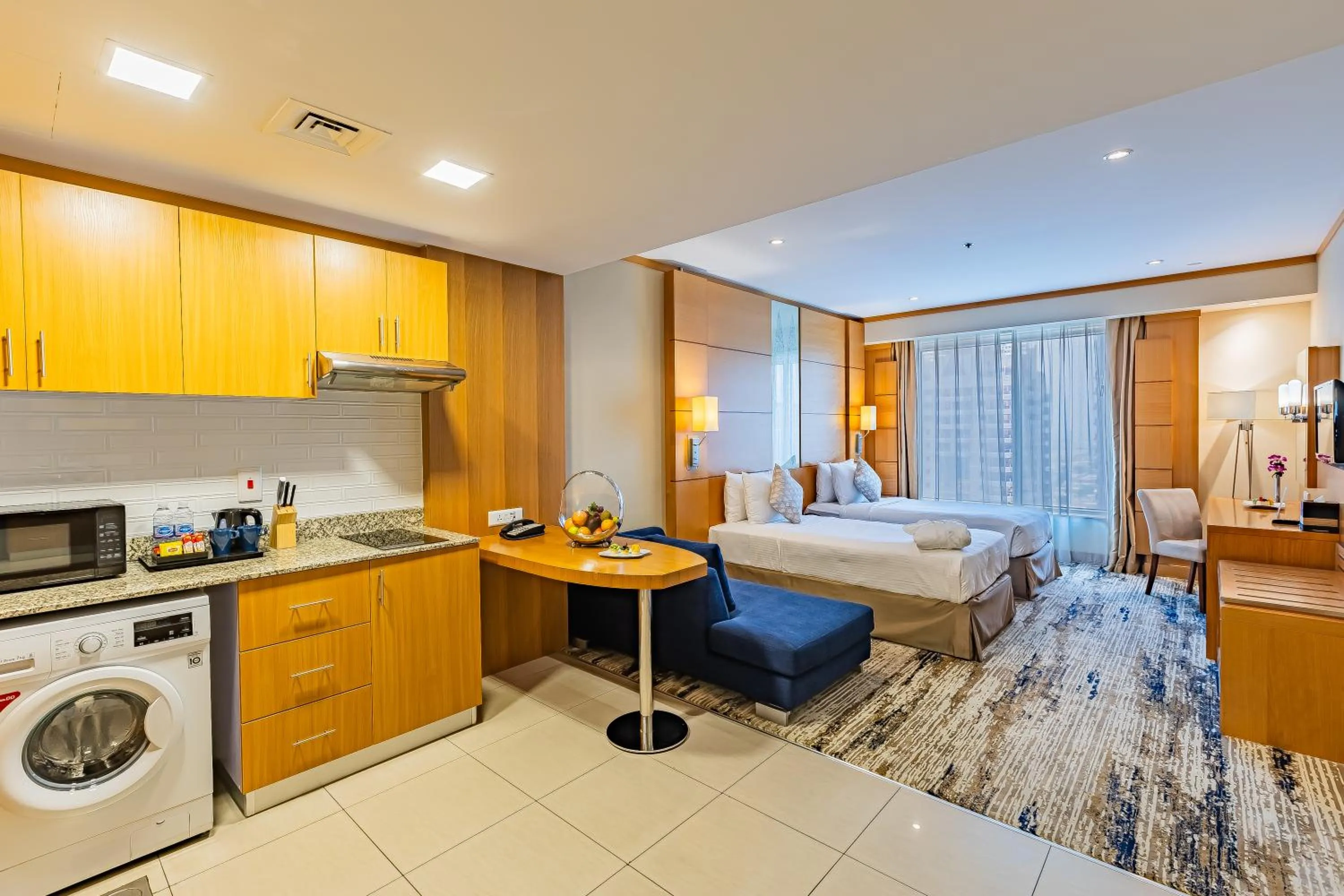 Bed in Carlton Downtown Hotel