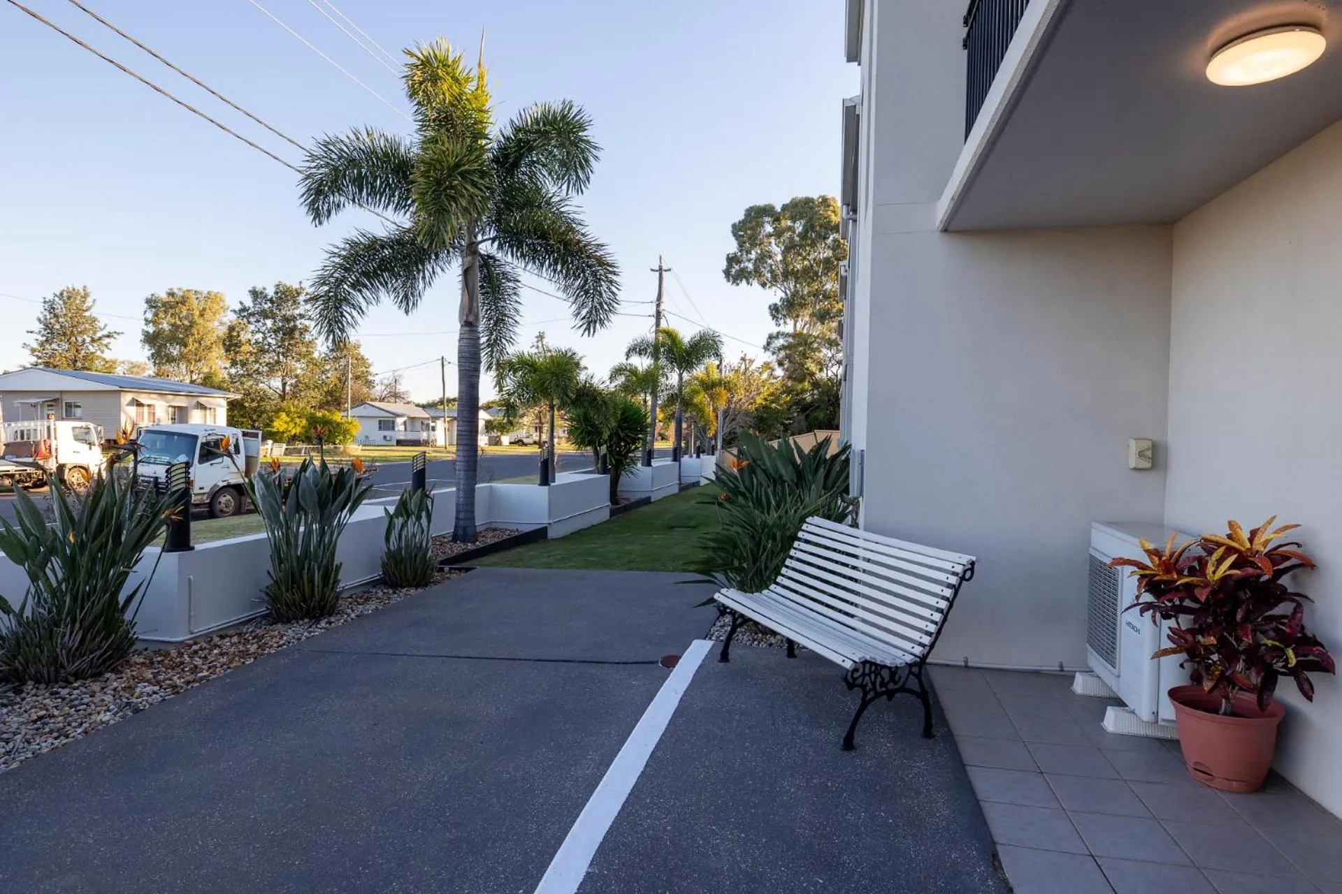 Garden view in Dalby Fairway Motor Inn