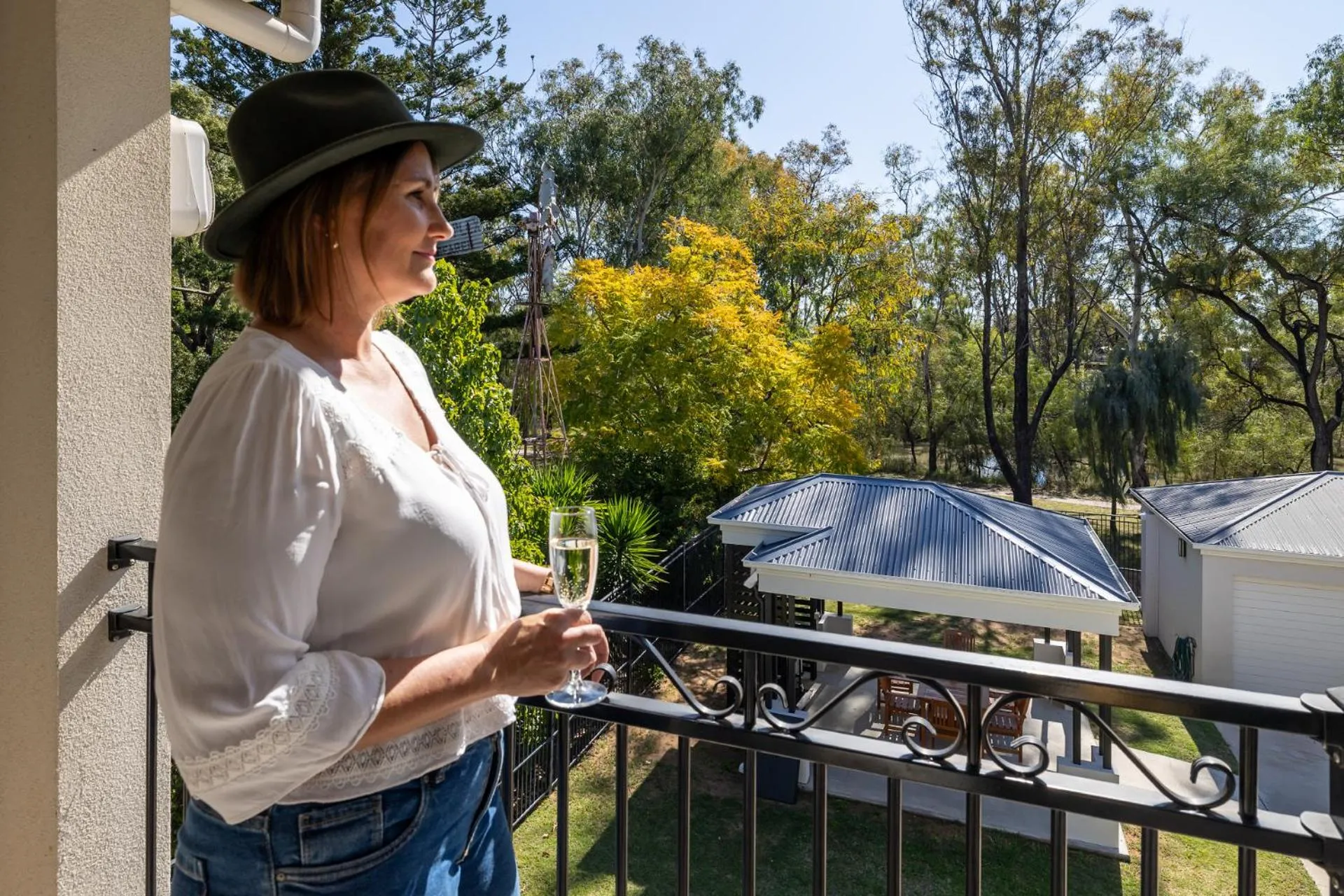 River view in Dalby Fairway Motor Inn