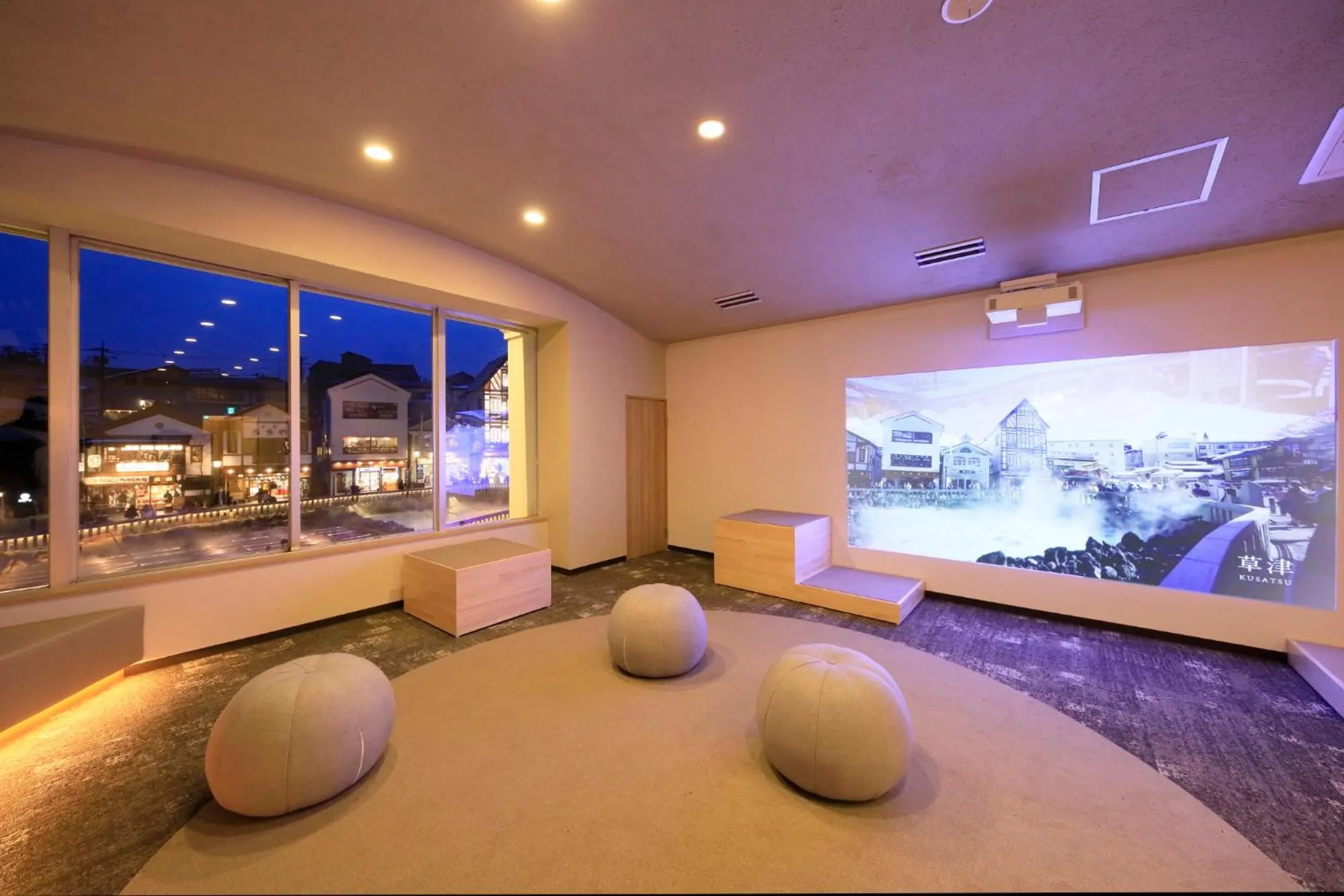 Communal lounge/ TV room in Hotel Ichii