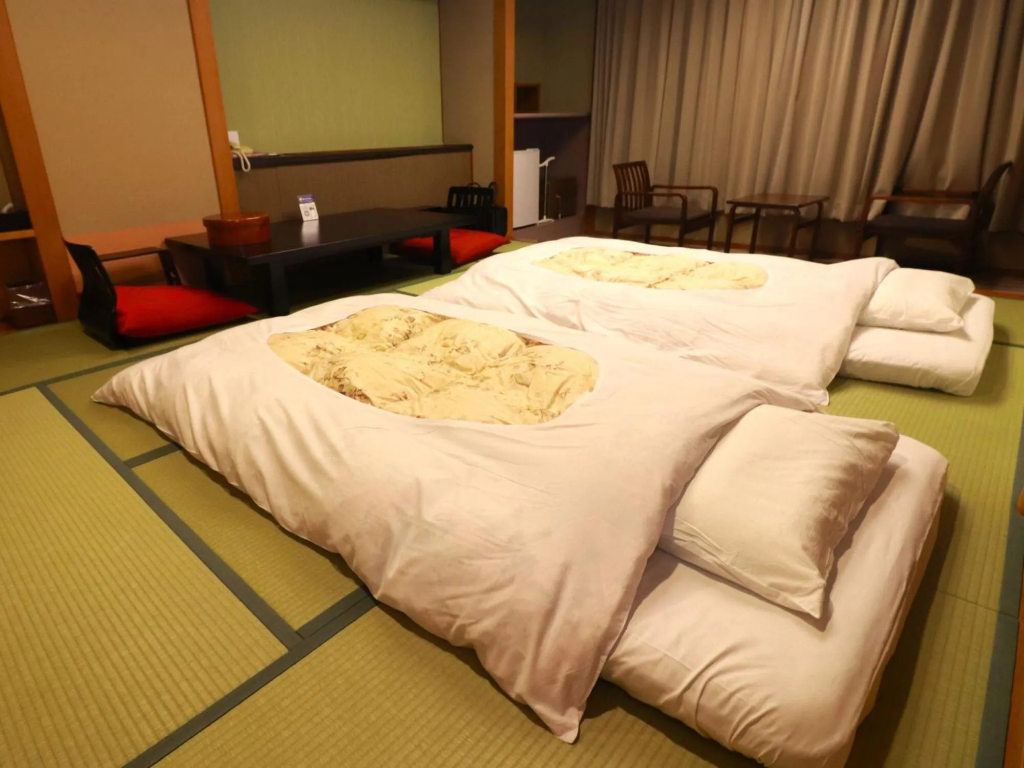 Bed in Hotel Ichii