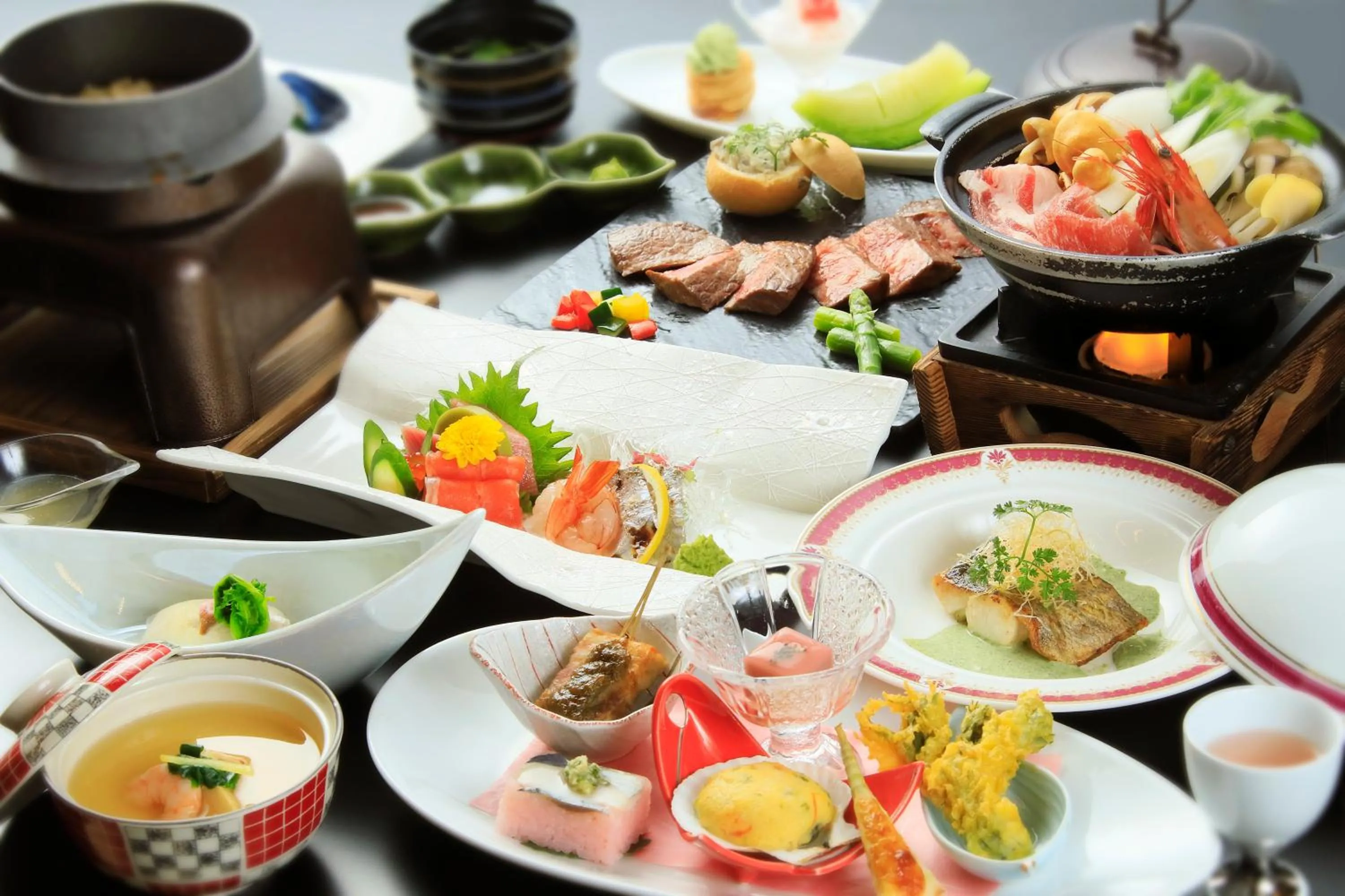 Dinner in Hotel Ichii