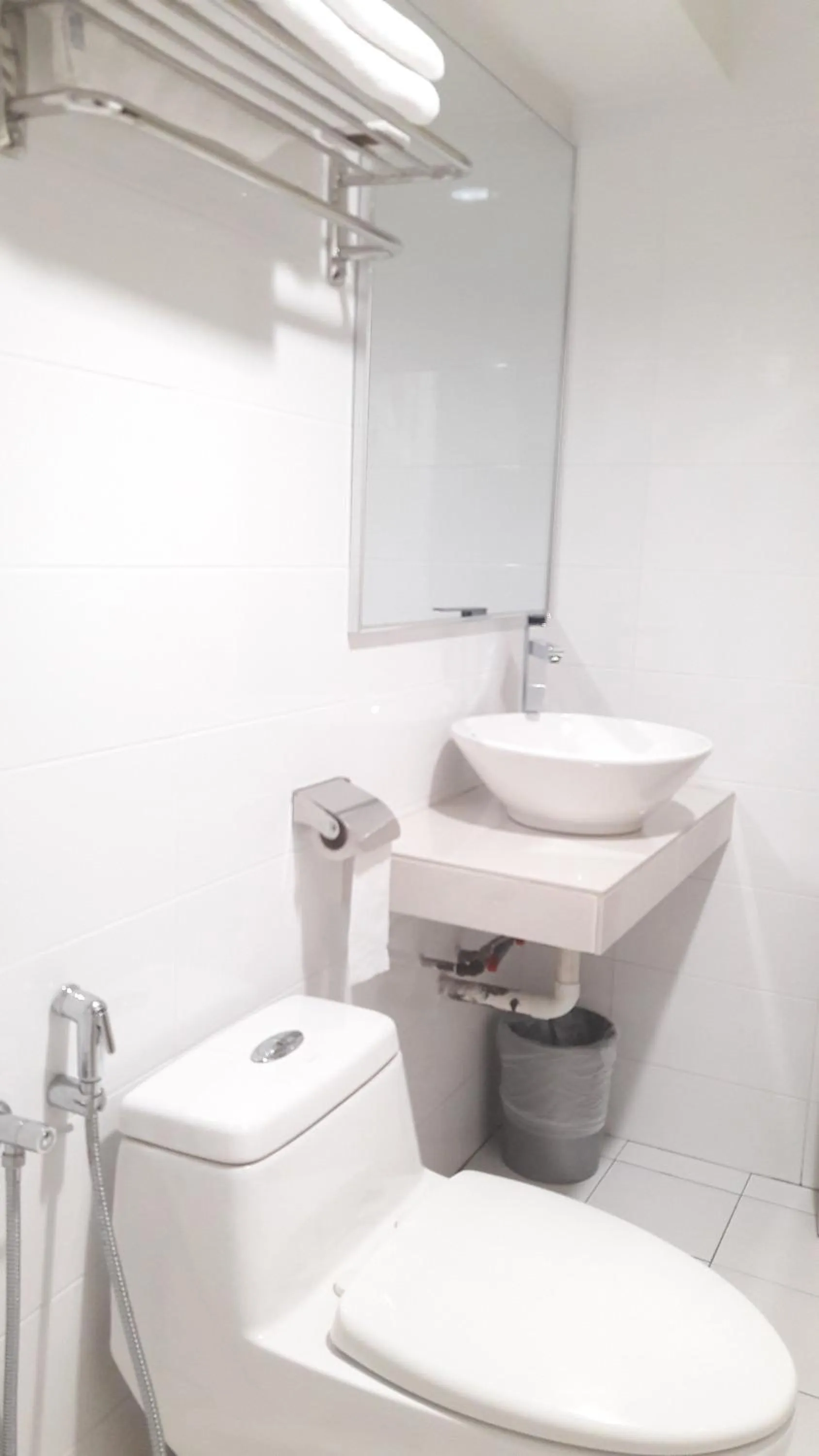 Toilet in Cheng Ho Hotel