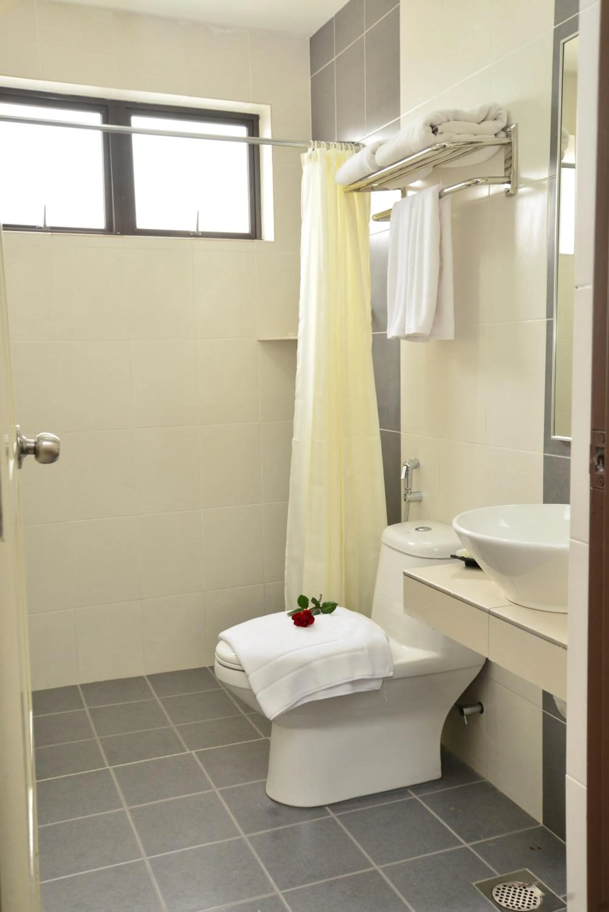 Bathroom in Cheng Ho Hotel