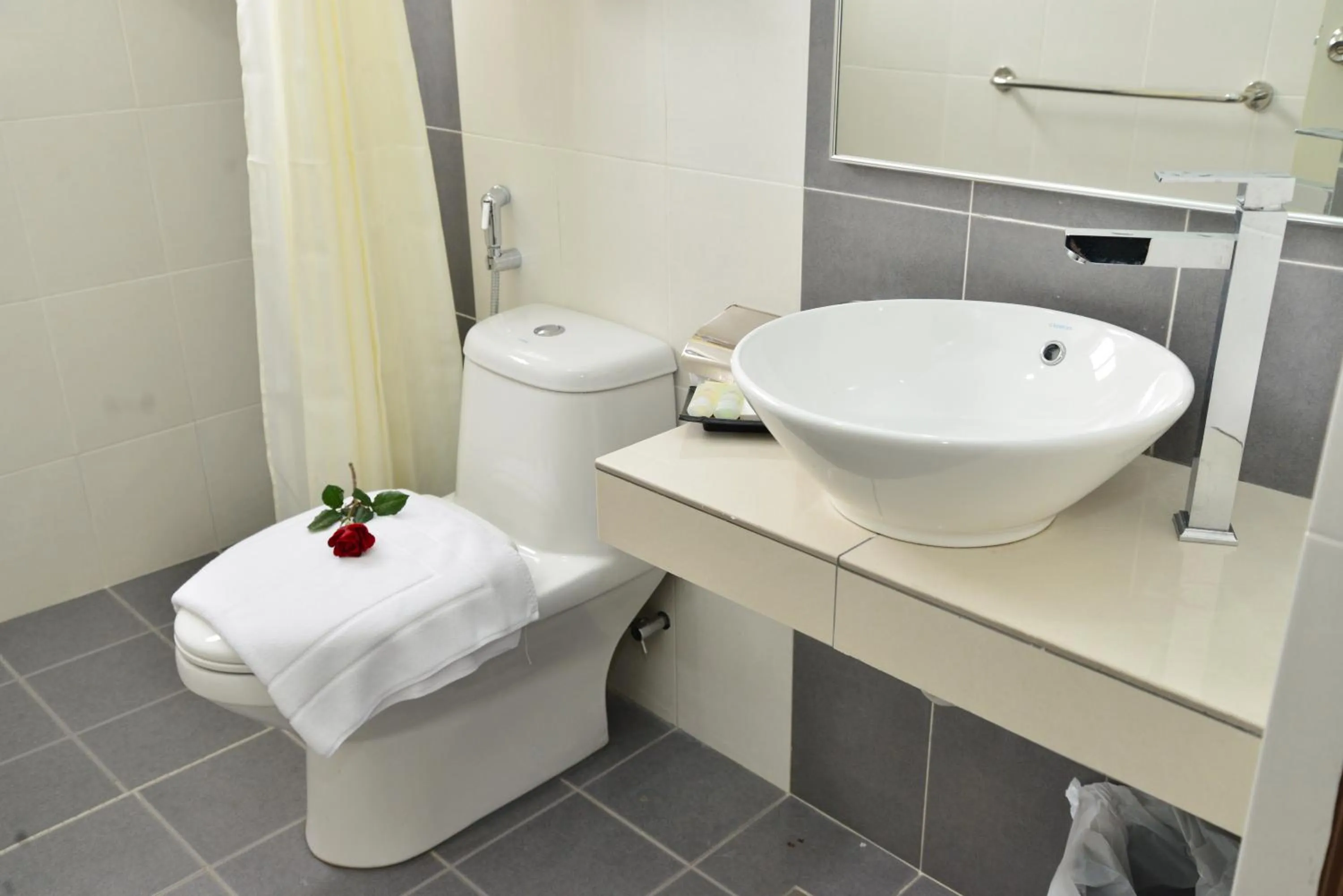 Toilet in Cheng Ho Hotel