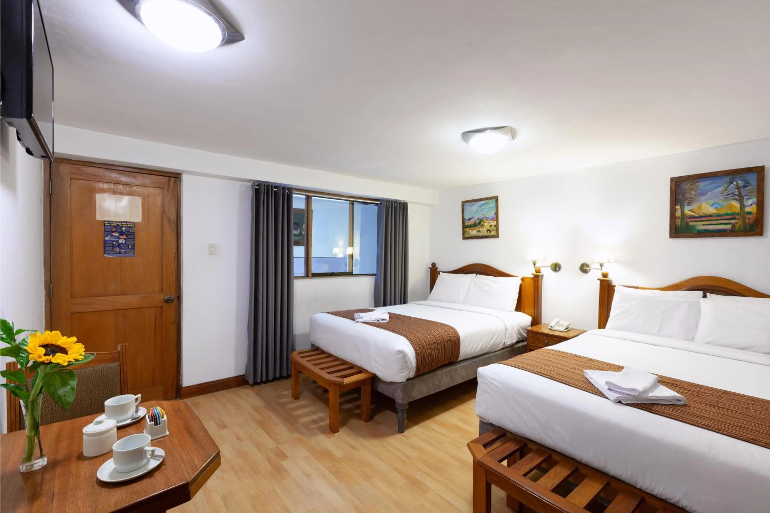 Bed in Hotel Amerinka