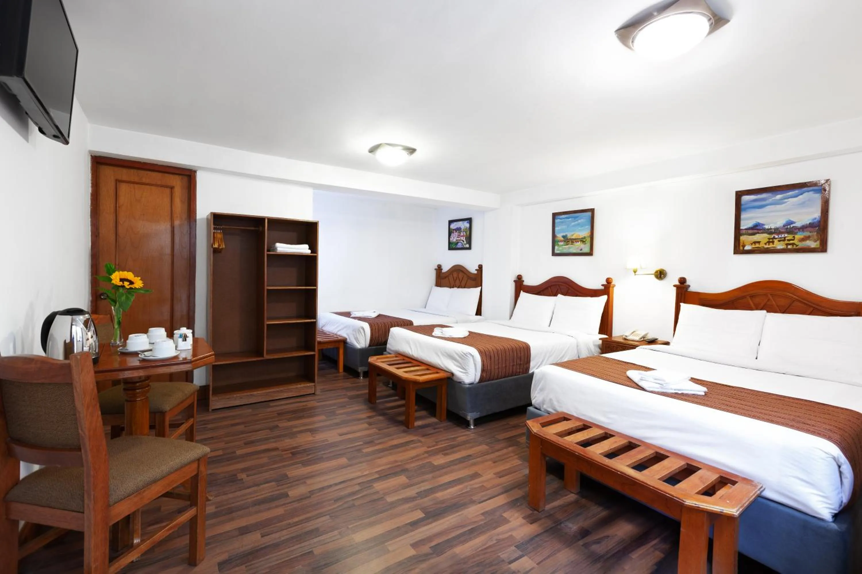 Bed in Hotel Amerinka