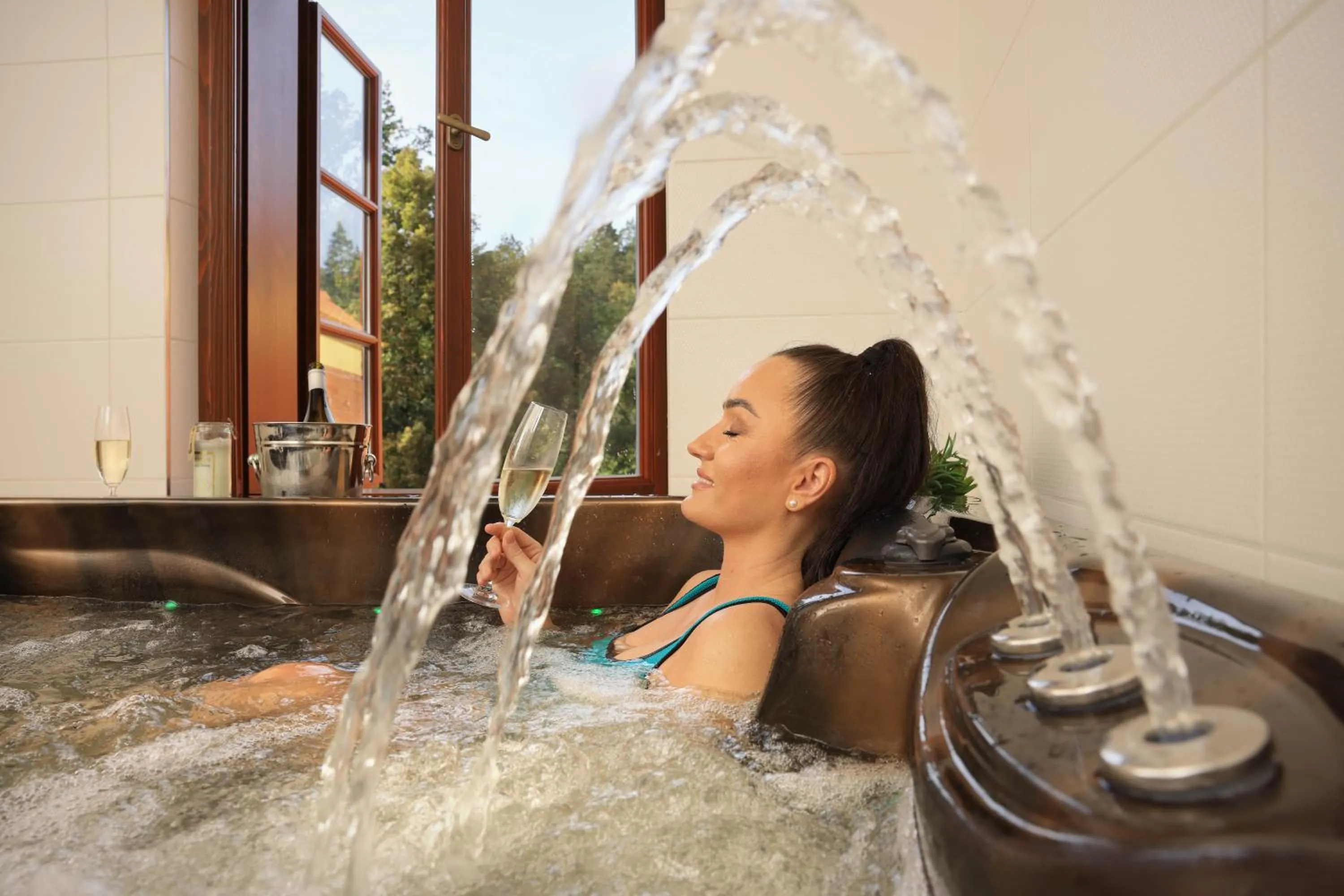 Spa and wellness centre/facilities in Pivovar Rožmberk