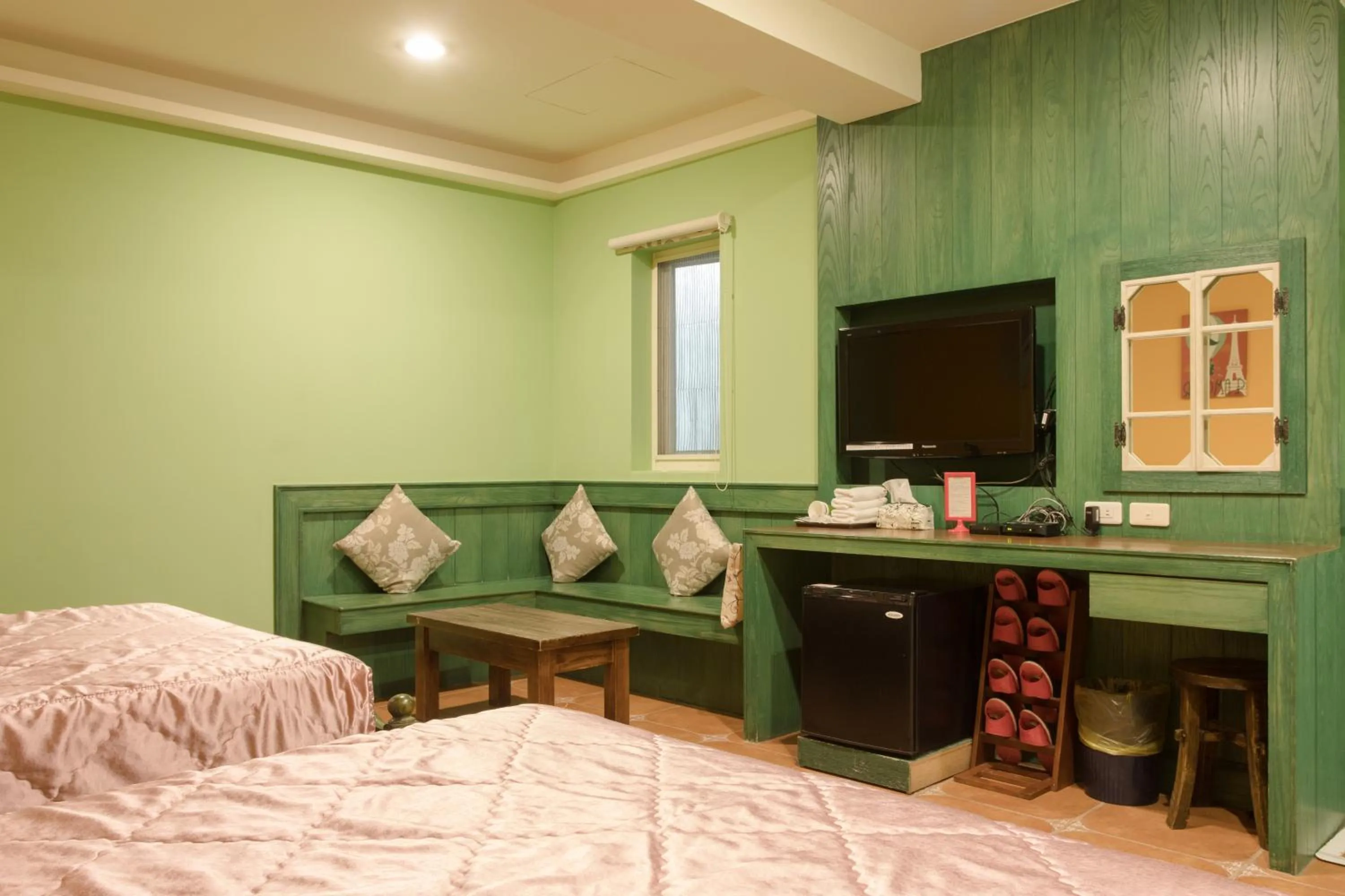 Bed in 墾丁海園別館Hai Yuan Inn