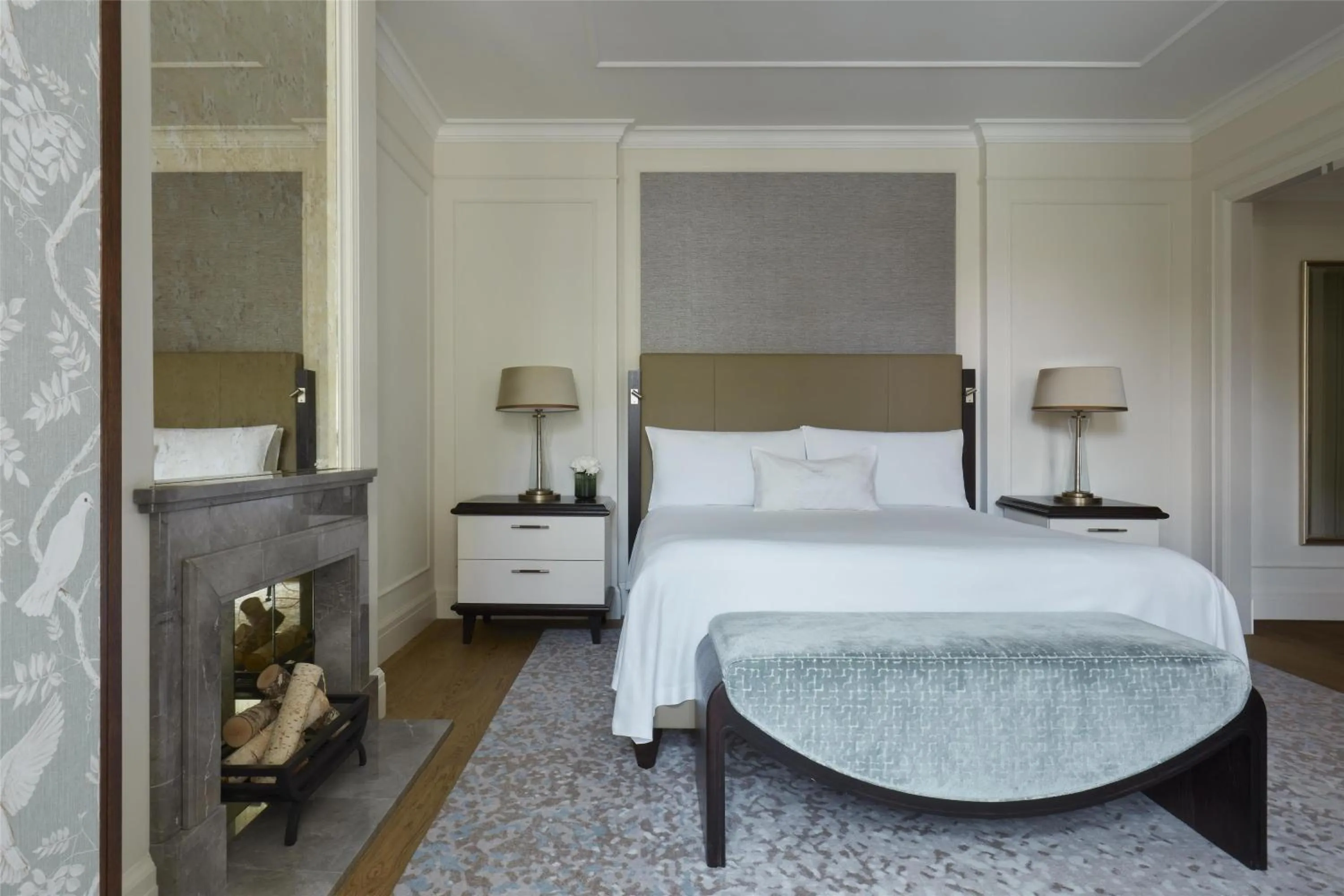 Bed in Waldorf Astoria Amsterdam